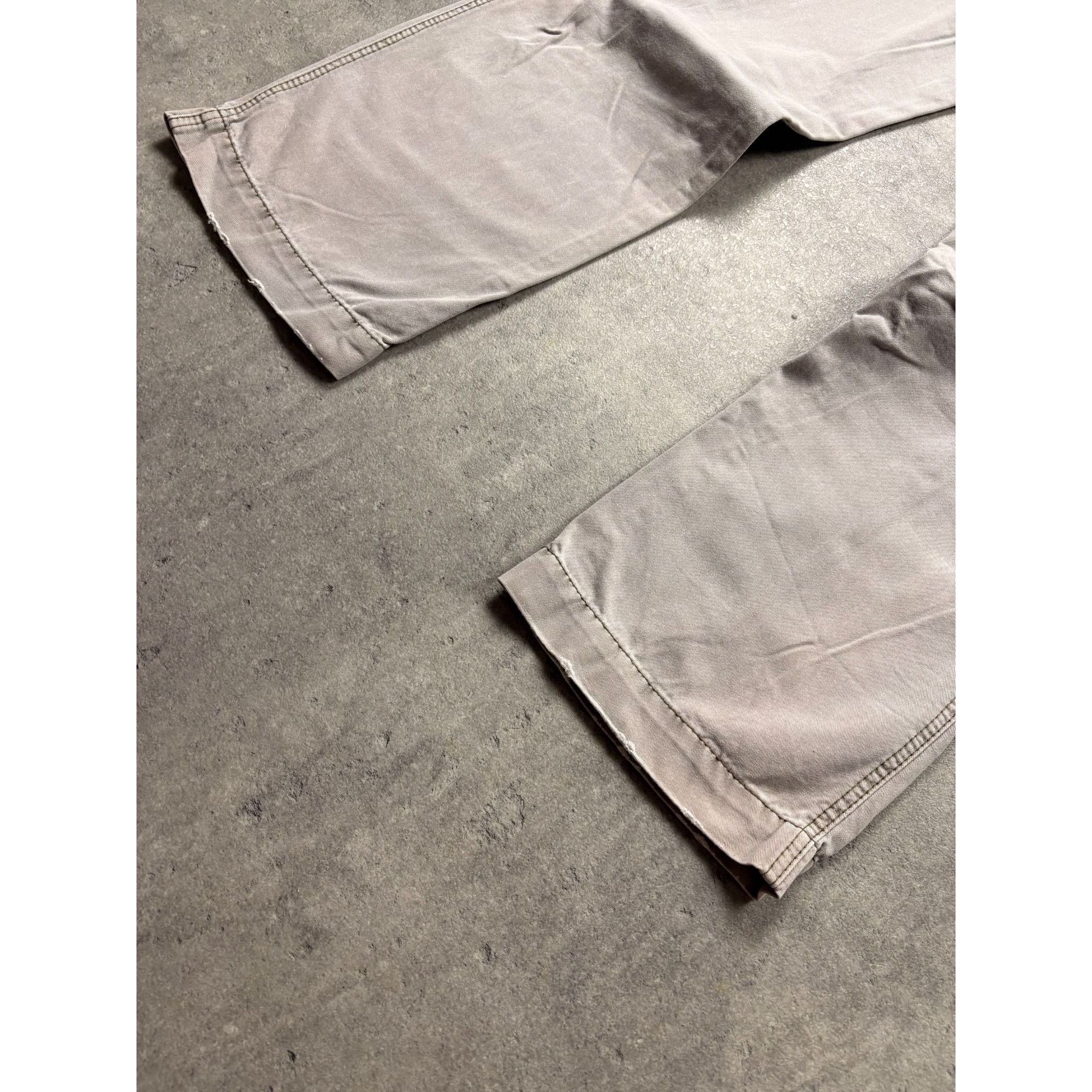 True Religion True Religion Khaki/Grey Straight Leg Trousers Size 34 stree Size US 38 / EU 54 - 2 Thumbnail