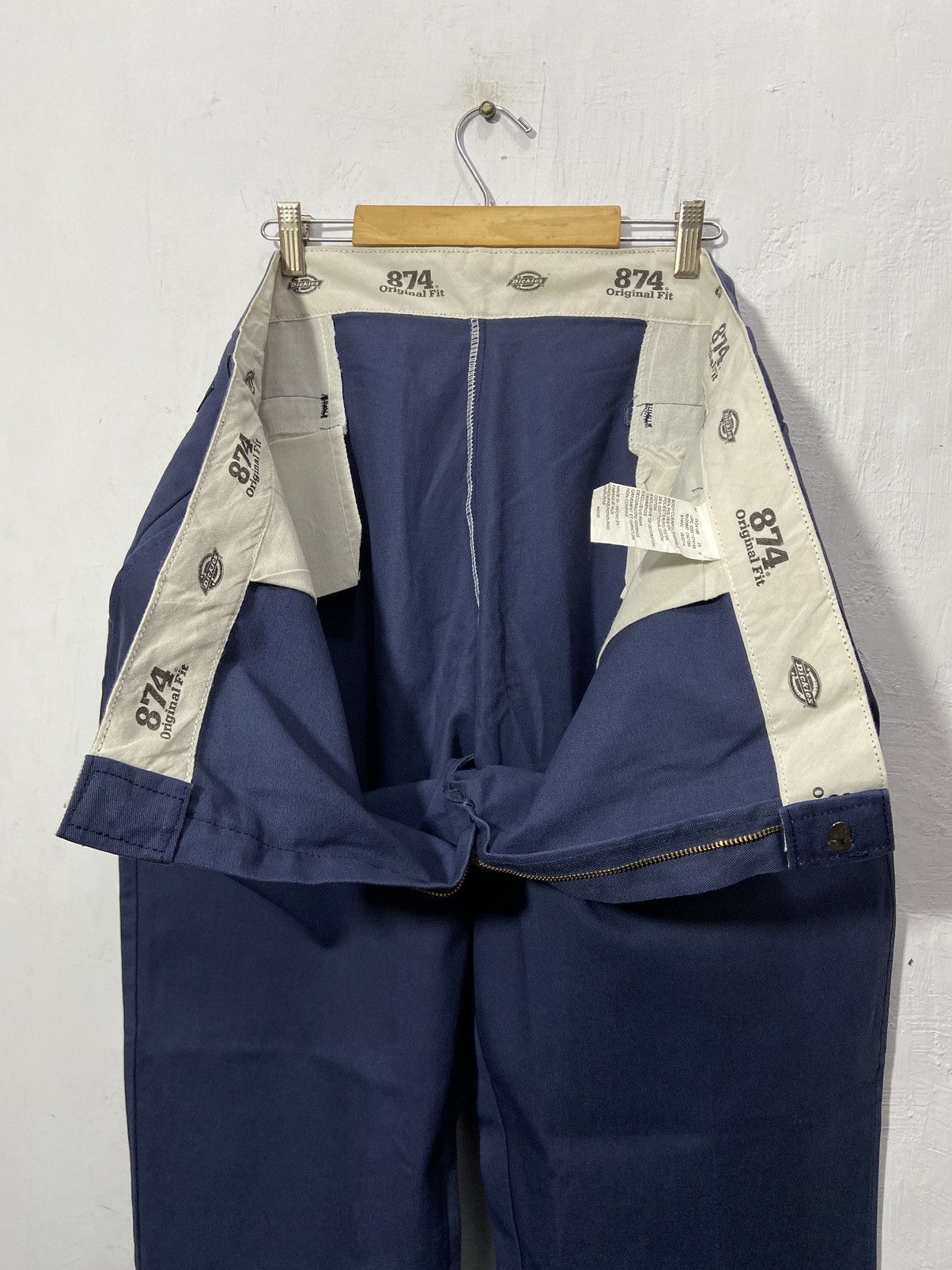 Dickies × JNCO Vintage Dickies 874 Baggy Long Pants Navy Size US 44 / EU 60 - 5 Thumbnail