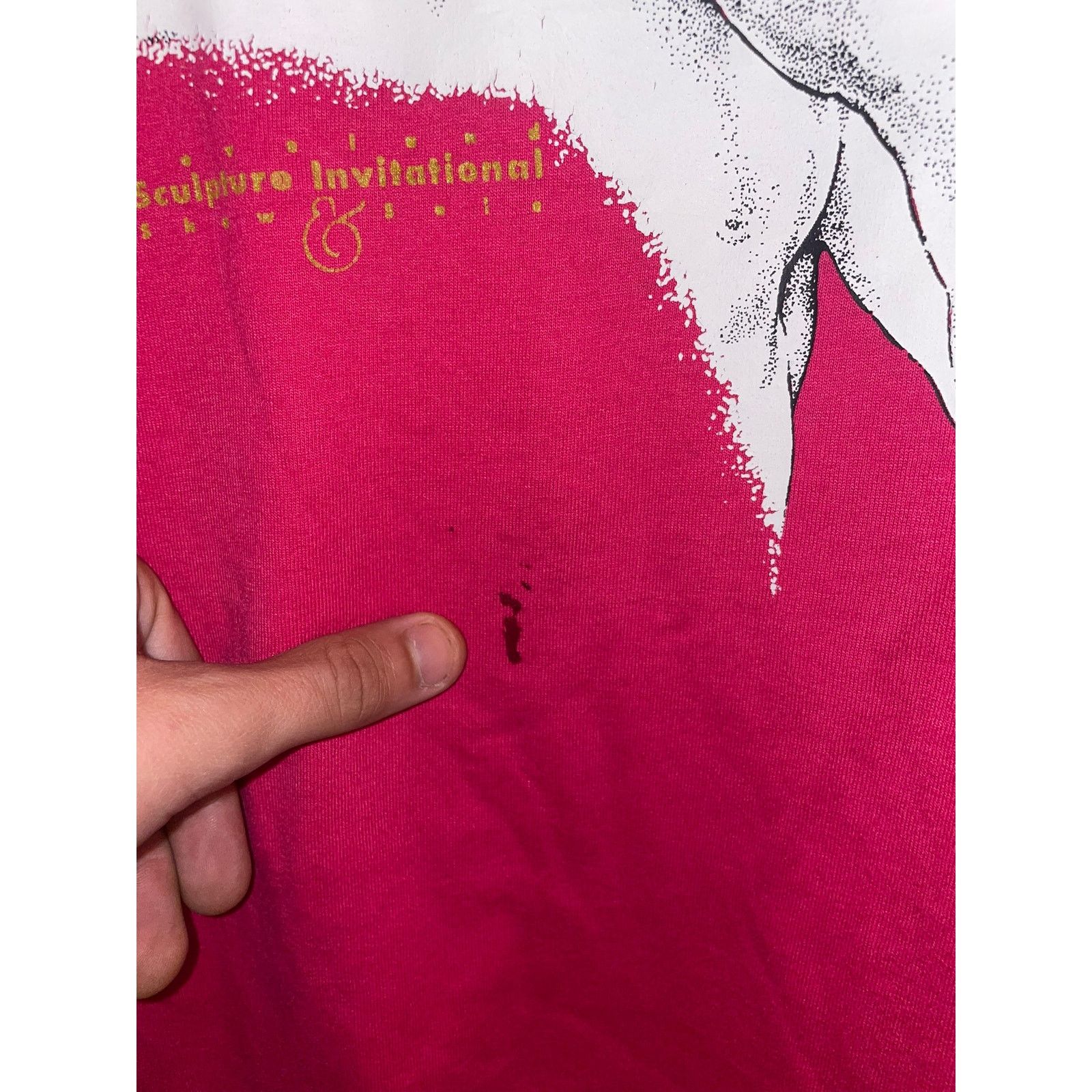 Vintage Vintage Loveland Sculpture Shirt Michelangelo Art Stained Size US L / EU 52-54 / 3 - 5 Thumbnail
