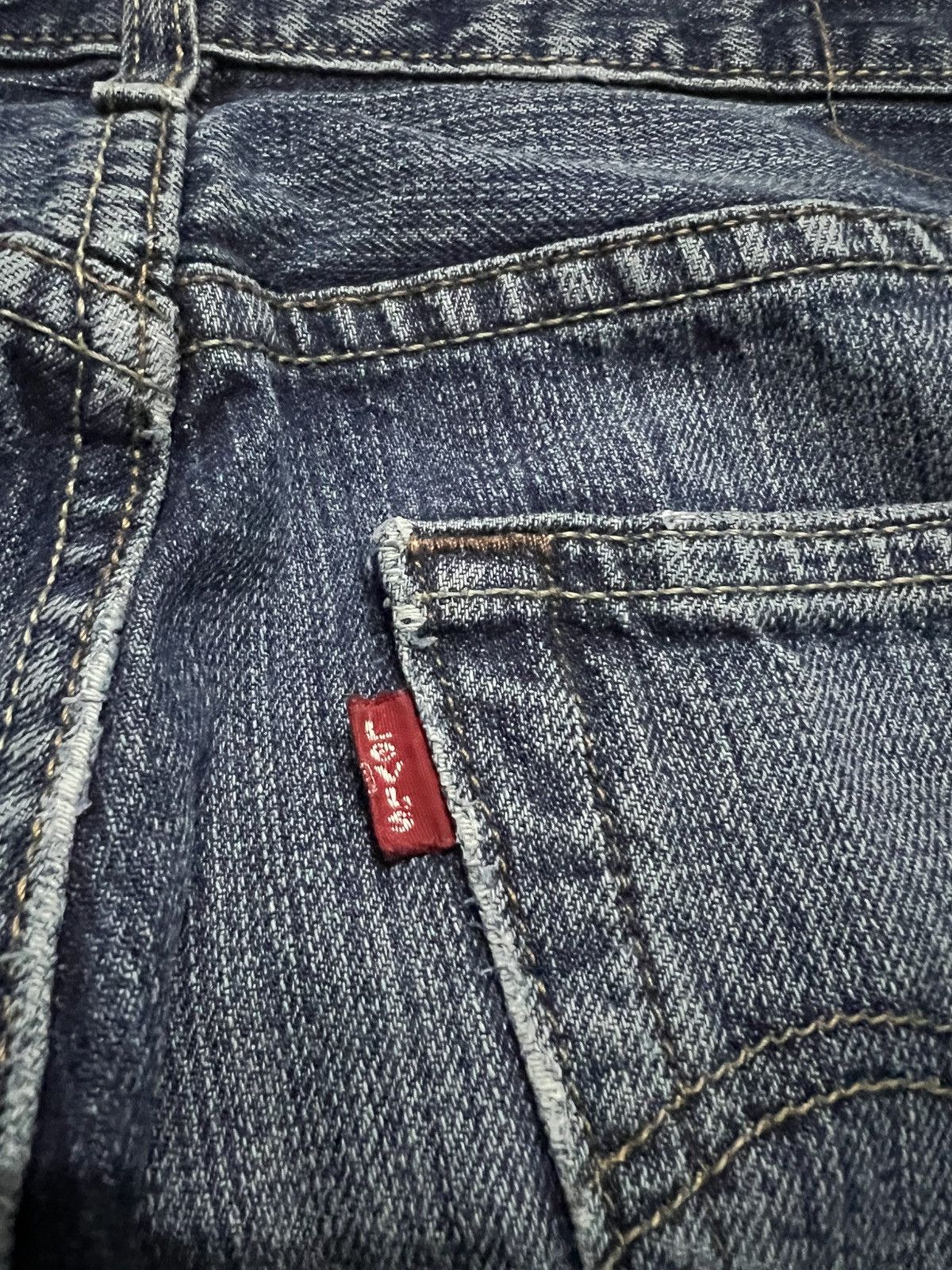 Levi's Vintage Levis 527 Distressed Bootcut Jean Size US 33 - 18 Thumbnail
