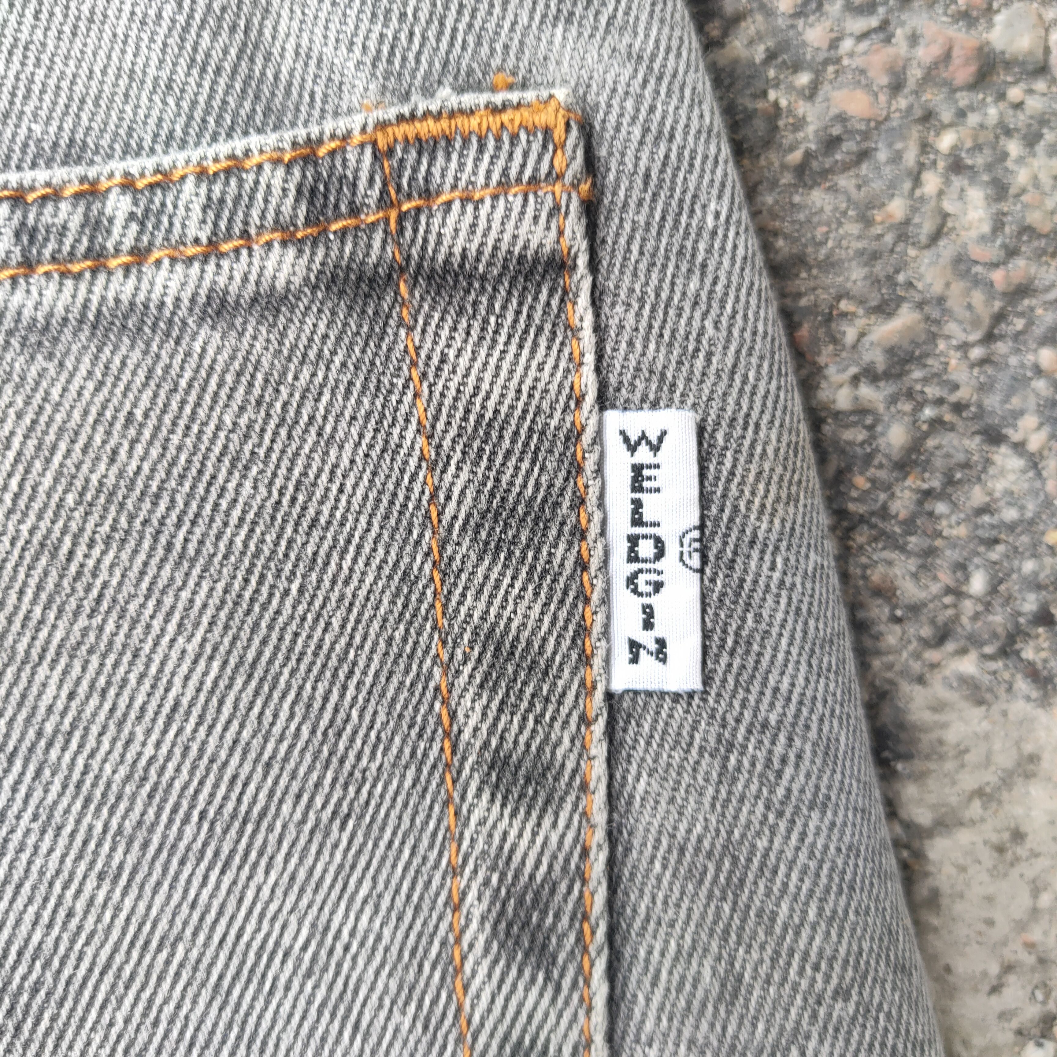 Japanese Brand VINTAGE WELDGIN FADED BLACK RIPPED JEANS DENIM PANTS Size US 34 / EU 50 - 10 Thumbnail