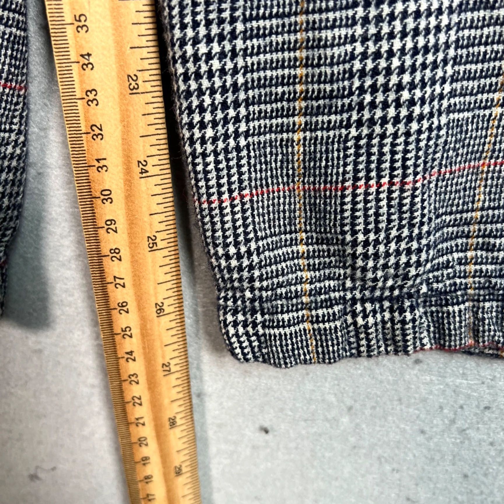 Reformation Reformation Womens Plaid Trousers Size 6 Wide Leg Pants Wool Blend Size 28" / US 6 / IT 42 - 7 Thumbnail