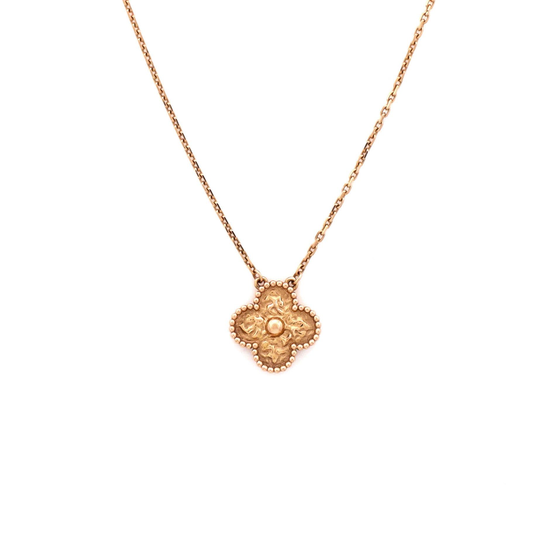 Van Cleef & Arpels Vintage Alhambra Pendant Necklace Size ONE SIZE - 1 Thumbnail