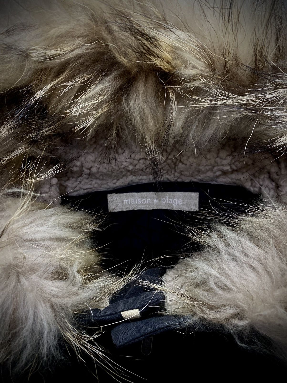If Six Was Nine 2000s Maison De Plago Faux Fur Bomber Jacket Size US M / EU 48-50 / 2 - 4 Thumbnail