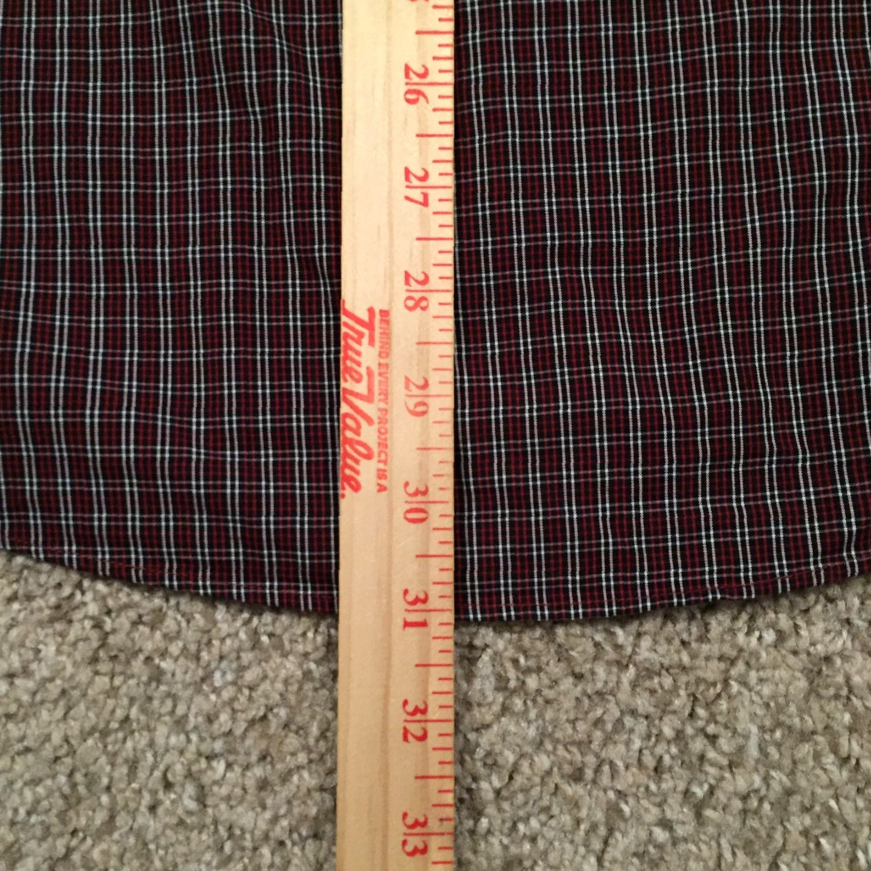 Dockers Dockers Shirt Mens Large Red Plaid Long Sleeve Button Up Never Iron Size US L / EU 52-54 / 3 - 7 Thumbnail