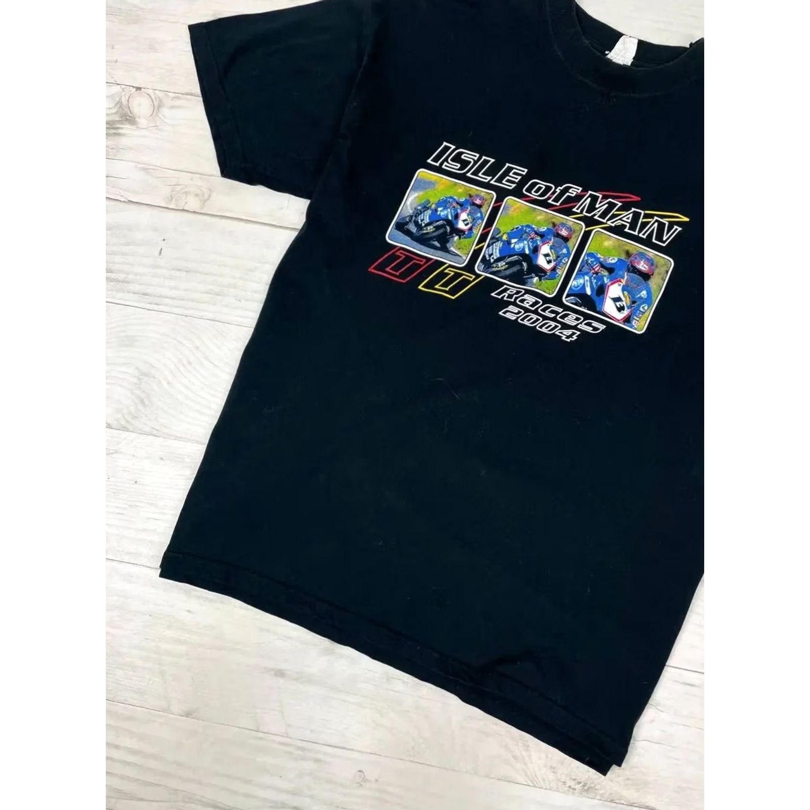 Vintage VINTAGE Isle Of Man Races 2004 T-Shirt Racing Men 2XL Black Shirt Mens 2XL Black Size US XXL / EU 58 / 5 - 3 Thumbnail