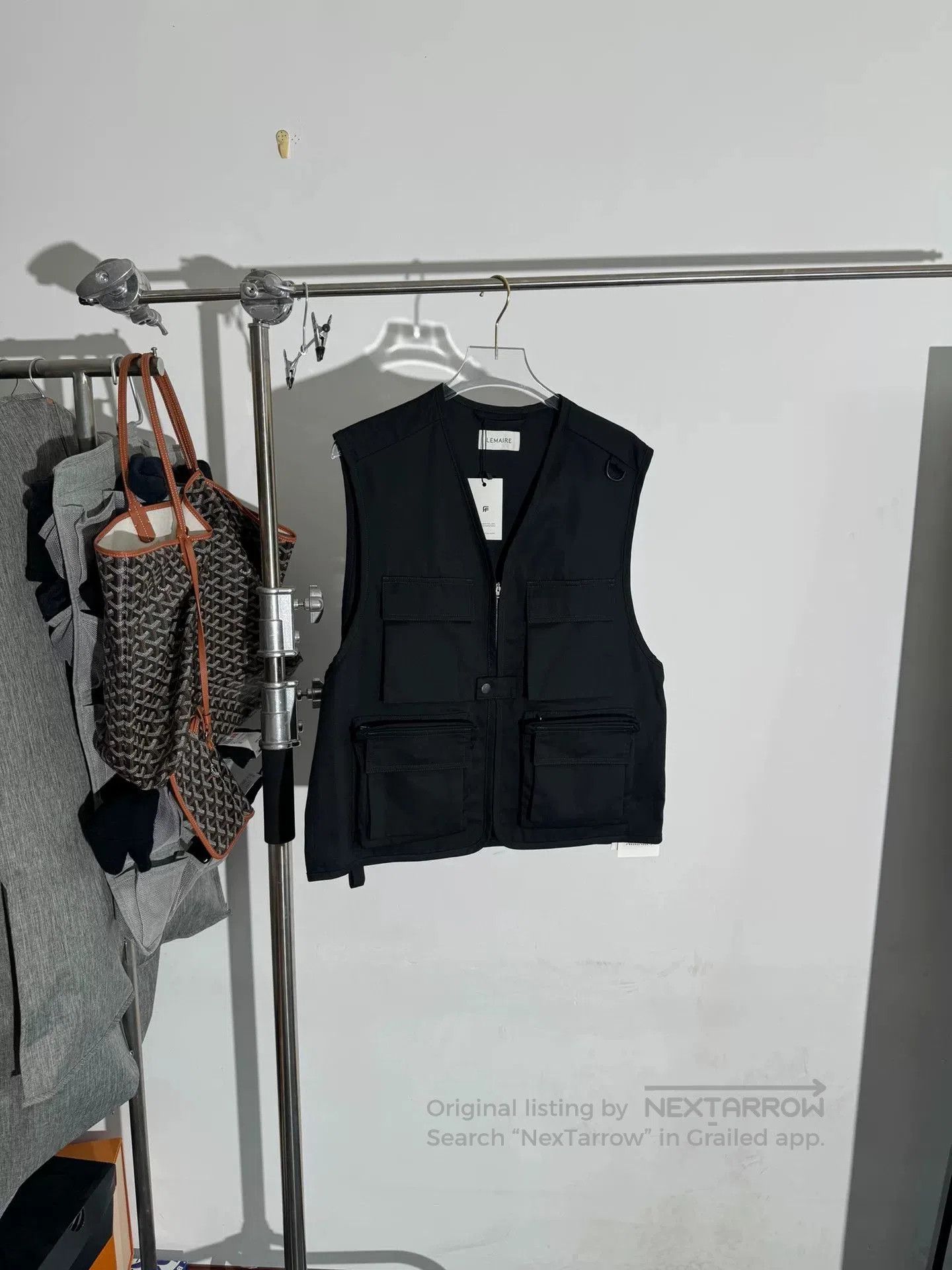 Lemaire Lemaire Pocket Vest in Black Size S. Size US S / EU 44-46 / 1 - 1 Thumbnail