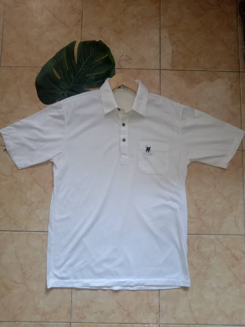 Polo Ralph Lauren Vintage Royal Polo California Boxy single stich polo Size US L / EU 52-54 / 3 - 1 Thumbnail