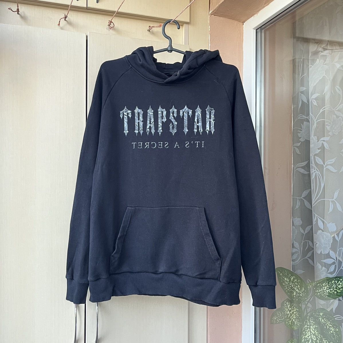 Trapstar London Trapstar big logo drill hoodie Grailed