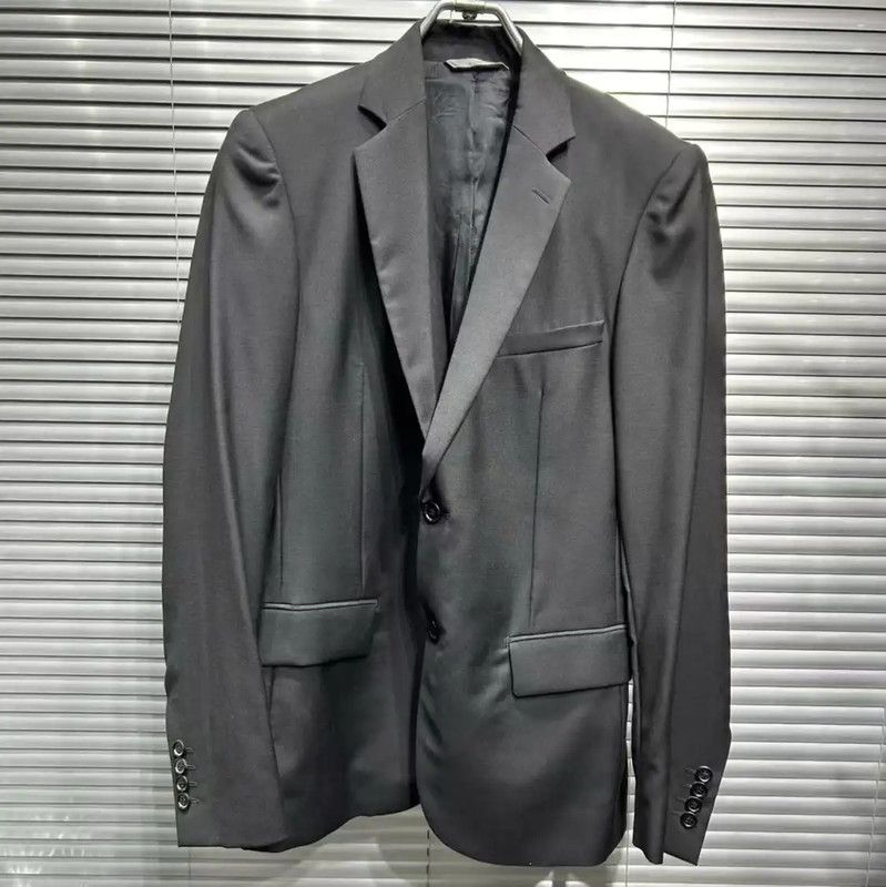 Dior Dior Black Wool Blend Long Sleeve Jacket 0089 Size US XS / EU 42 / 0 - 1 Thumbnail