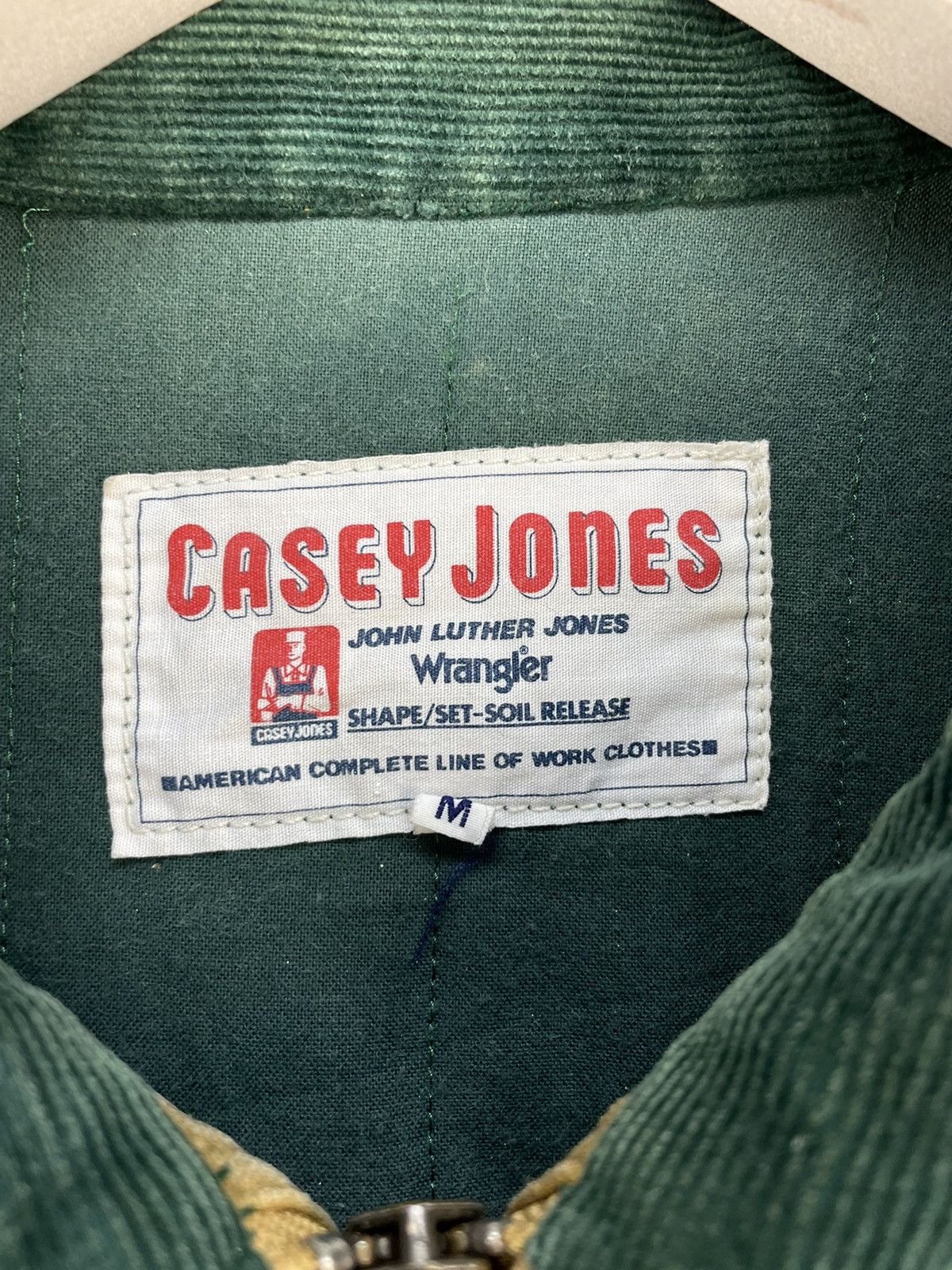 Vintage Vintage Casey Jones Wrangler zip up work Detroit jacket Size US M / EU 48-50 / 2 - 5 Thumbnail