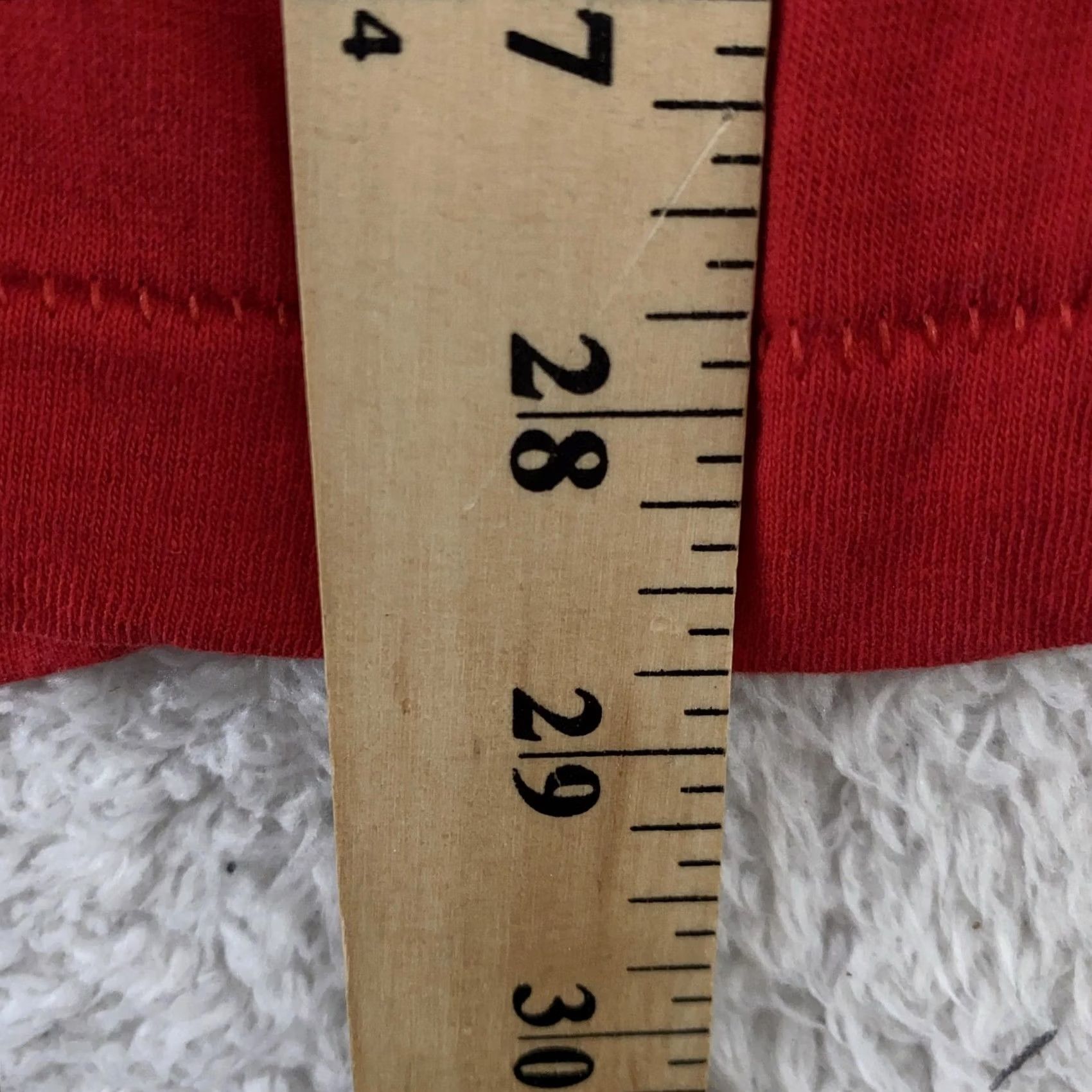 Fruit Of The Loom VINTAGE Fruit of the Loom Red Pocket Shirt Mens S Small USA Tee Shirt Mens Red Pocket Shirt Size US S / EU 44-46 / 1 - 6 Thumbnail