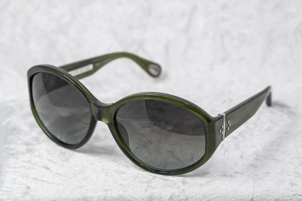 Ann Demeulemeester Ann Demeulemeester Sunglasses Oversized Green Size ONE SIZE - 1 Thumbnail