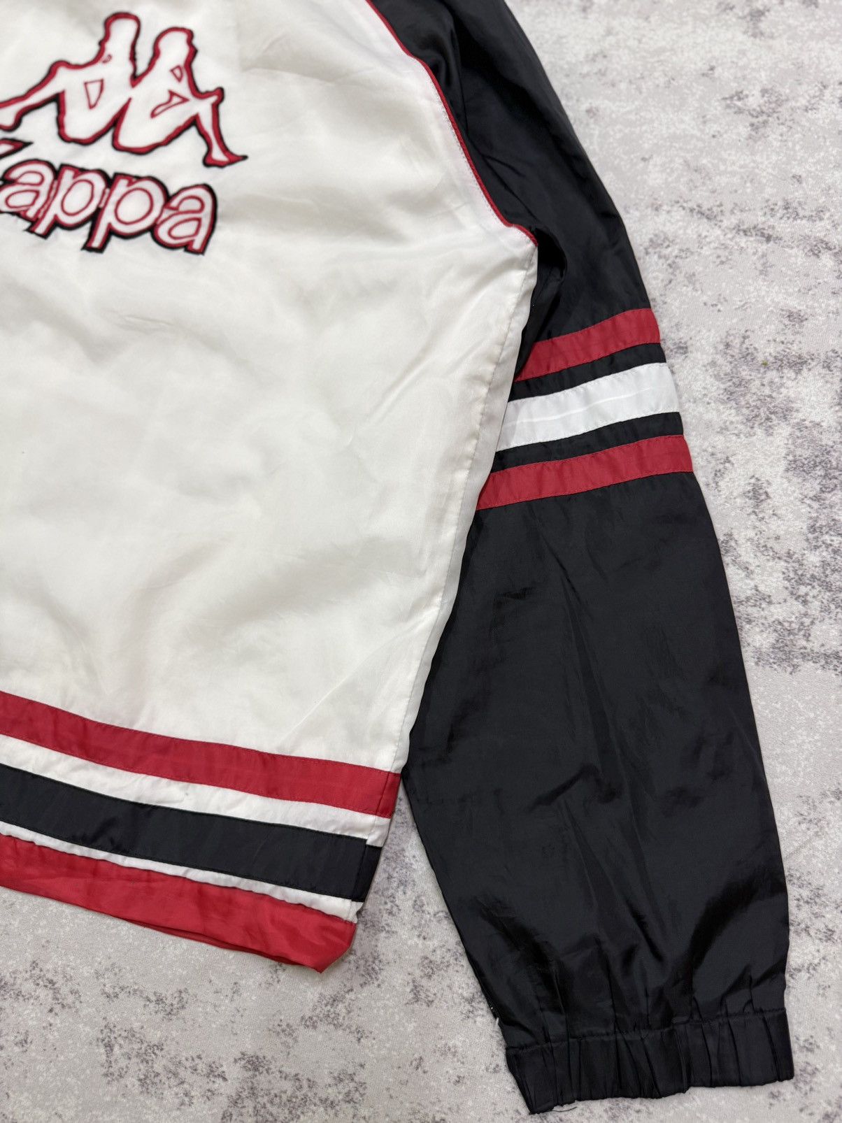 Kappa Vintage 90s Kappa Embroidery Logo Windbreaker Jacket Size US XXL / EU 58 / 5 - 16 Thumbnail