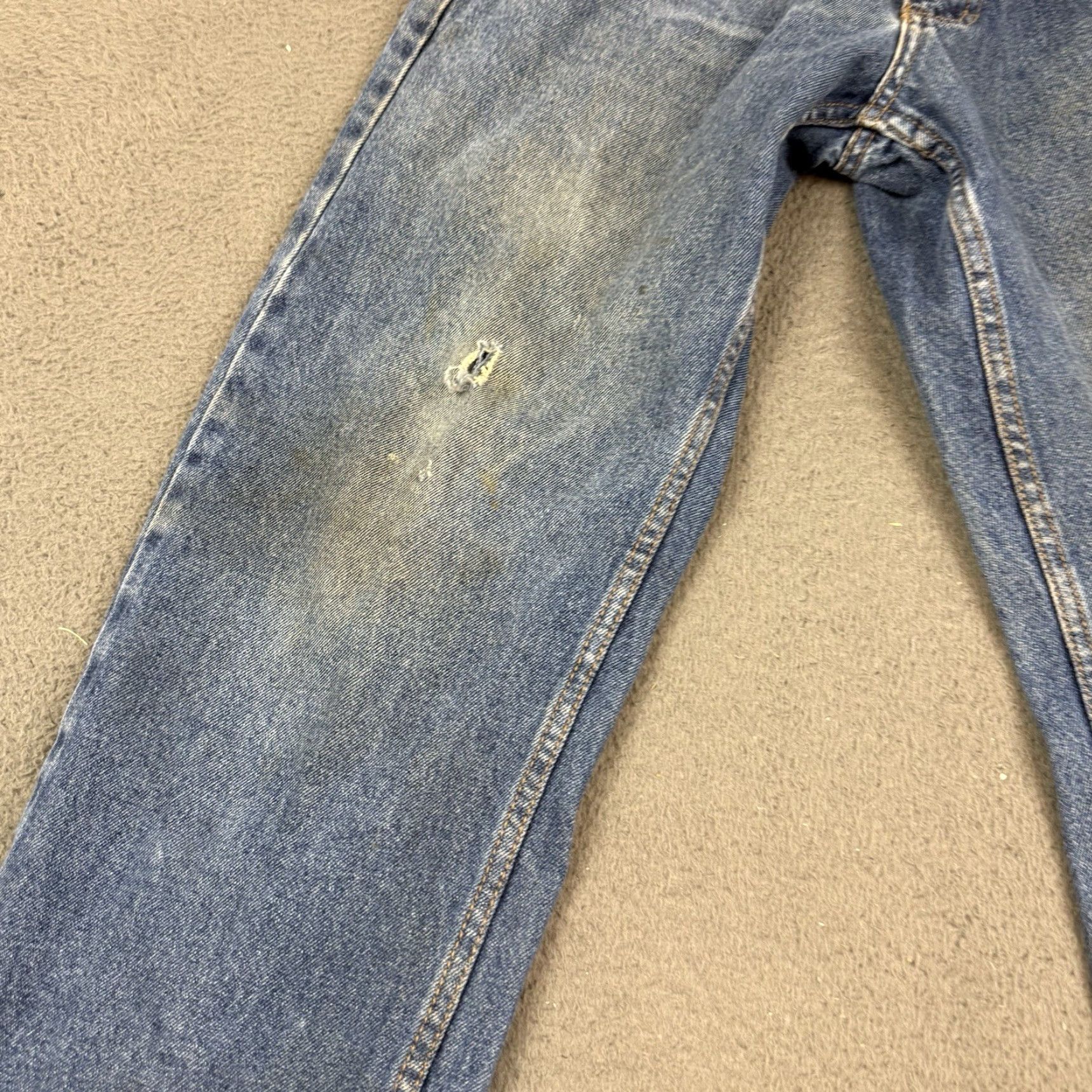 Southpole VINTAGE Southpole Jeans Mens 32 Blue Denim Straight Distressed 30x30 Size US 32 / EU 48 - 3 Thumbnail