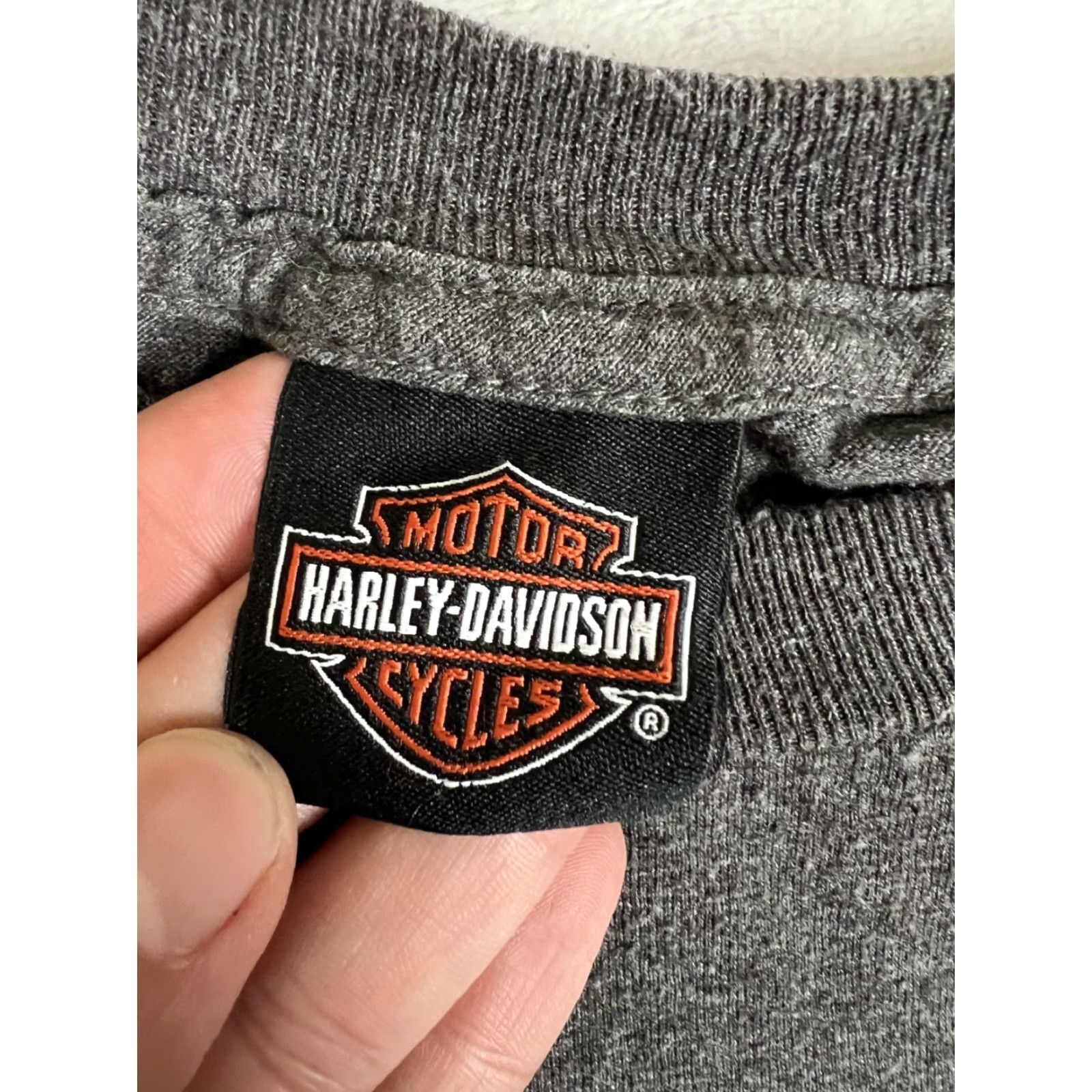 Harley Davidson VINTAGE Harley-Davidson T-Shirt 2XL Mens Gray Honolulu Hawaii 90s Biker Classic Short Sleeve Crew Neck Size US XXL / EU 58 / 5 - 4 Thumbnail