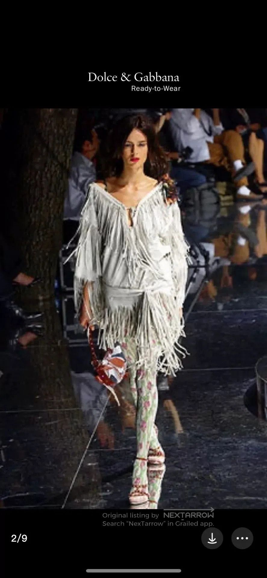Dolce & Gabbana fringed hooded jacket by Dolce&Gabbana. Size XL / US 12-14 / IT 48-50 - 3 Thumbnail