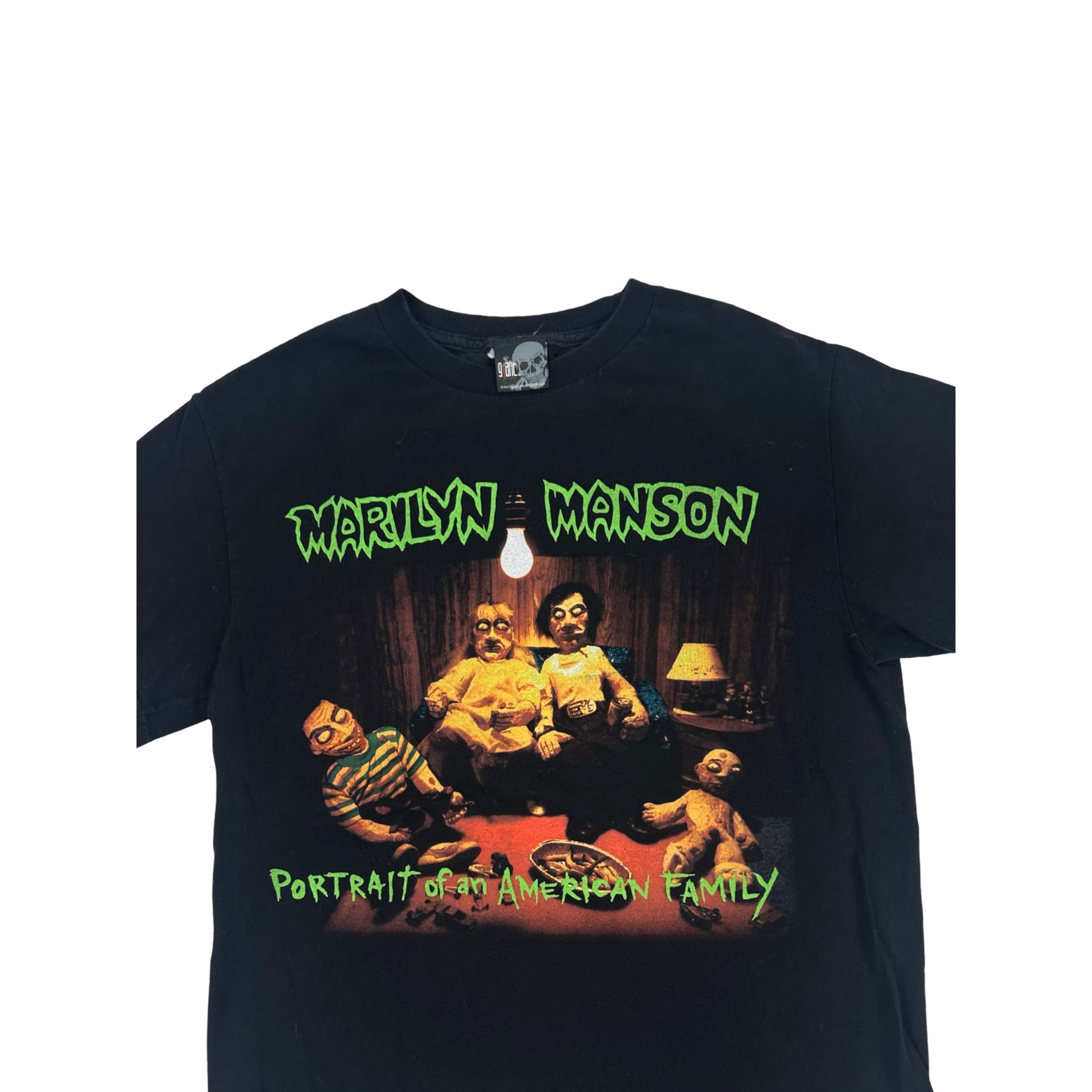 Vintage Marilyn Manson Portrait Of An American Family Size US XL / EU 56 / 4 - 6 Thumbnail