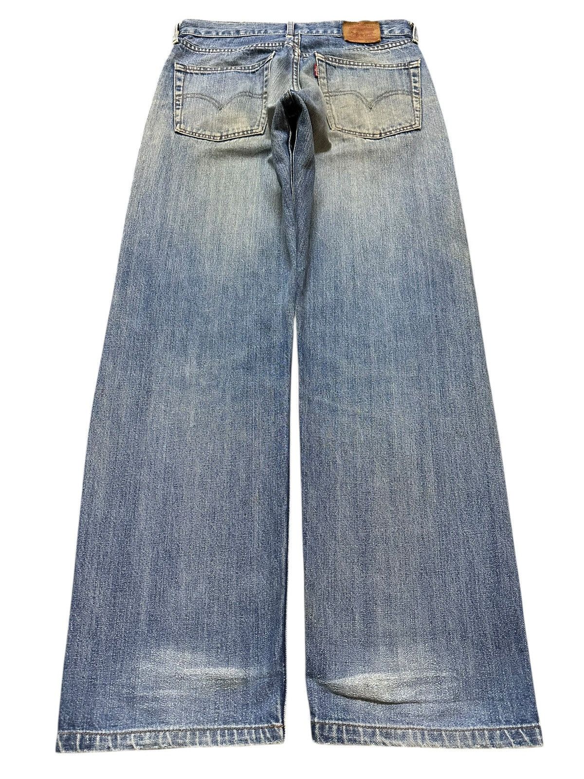 Vintage 80s Levis 503 Mud Wash Distress Style Baggy Jeans