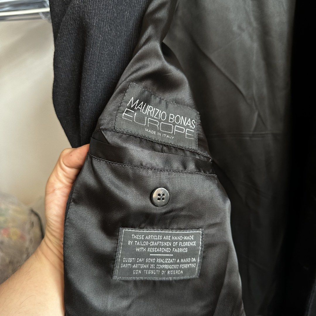 Other 1997/1998 Maurizio Bonas Wool Blazer Runway Jacket Size US L / EU 52-54 / 3 - 4 Thumbnail