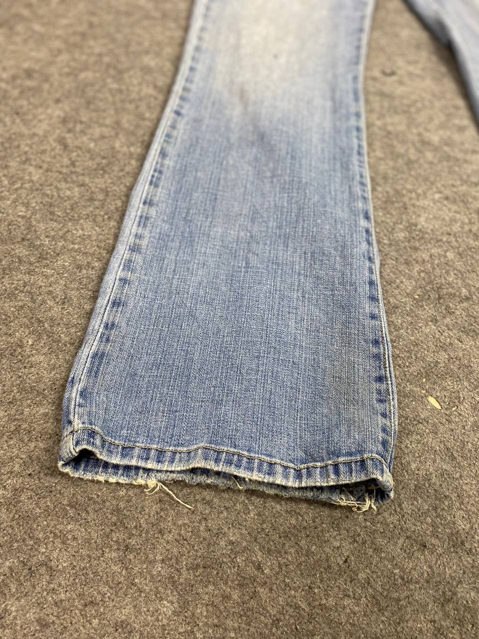 Levi's vintage levis 545 low bootcut stretch denim nice design Size 36" / US 14 / IT 50 - 7 Thumbnail
