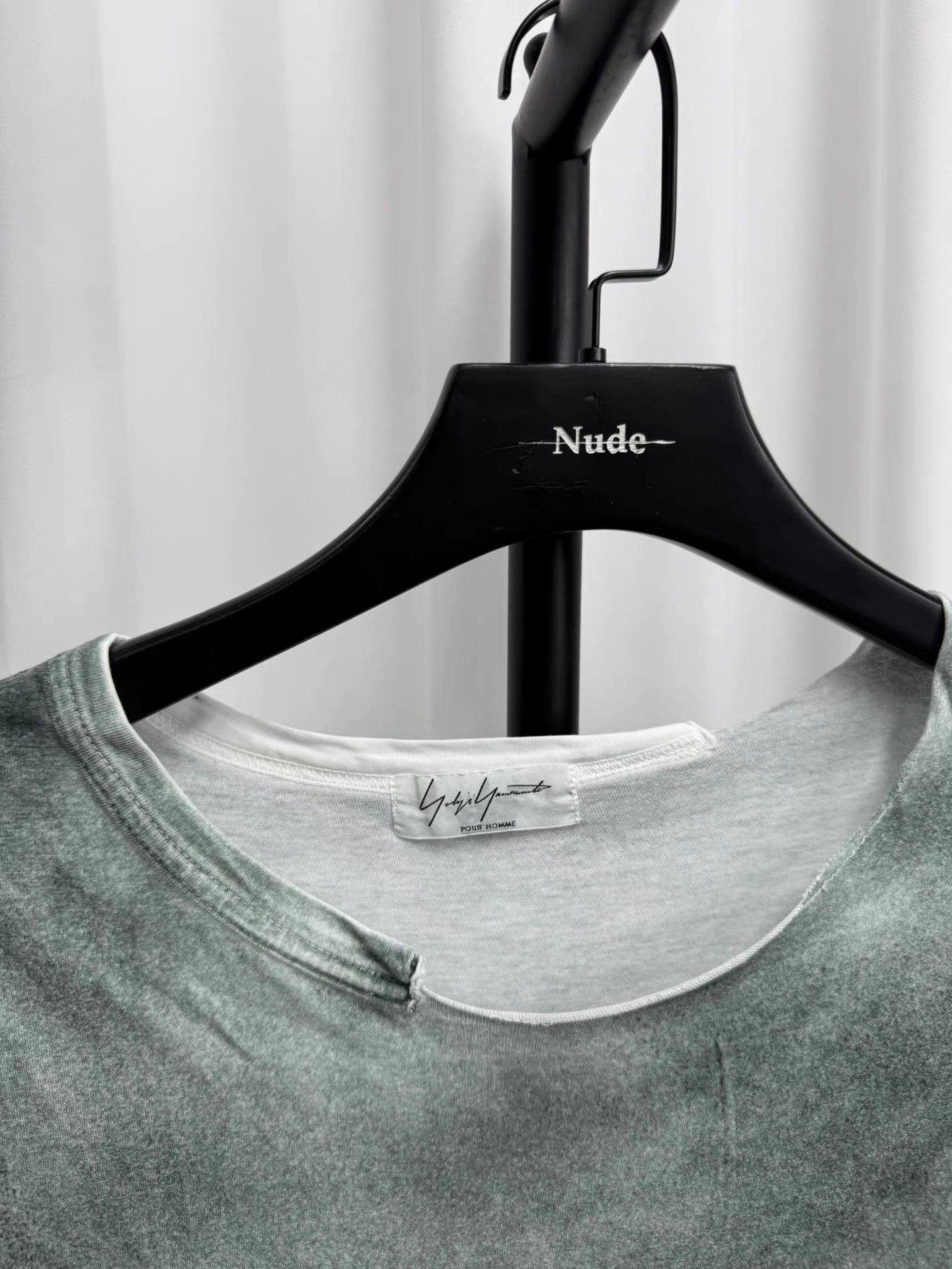 Yohji Yamamoto Yohji Yamamoto Pour Homme Tie-Dye Deconstructed Tee K20 Size US L / EU 52-54 / 3 - 4 Thumbnail
