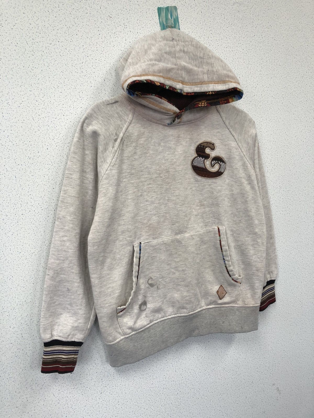 Japanese Brand ILLS Distressed Hoodie Size M / US 6-8 / IT 42-44 - 4 Thumbnail