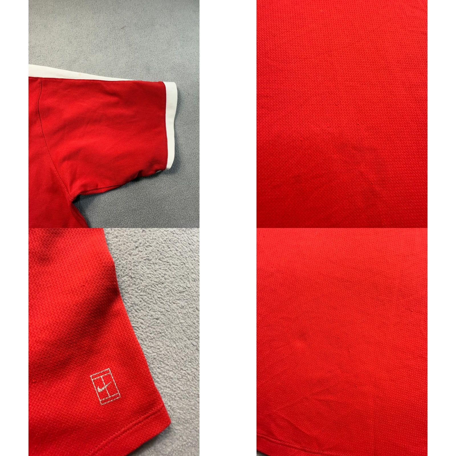 Nike Nike USTA Jr. Team Tennis Mens Shirt L Red T-Shirt Size US L / EU 52-54 / 3 - 8 Thumbnail