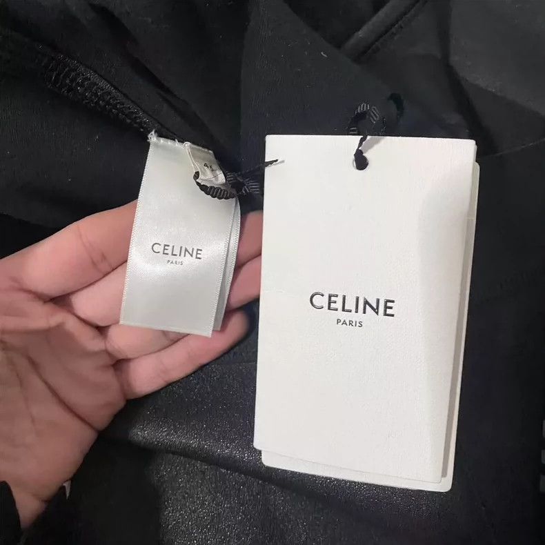 Celine Celine size US 46 21FW Show Sheepskin Slogan Leather Pants Size US 30 / EU 46 - 5 Thumbnail
