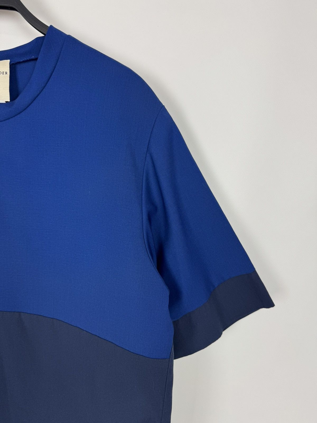 Stephan Schneider Stephan Schneider Wool Blend Basic Blue T-Shirt Size M / US 6-8 / IT 42-44 - 5 Thumbnail