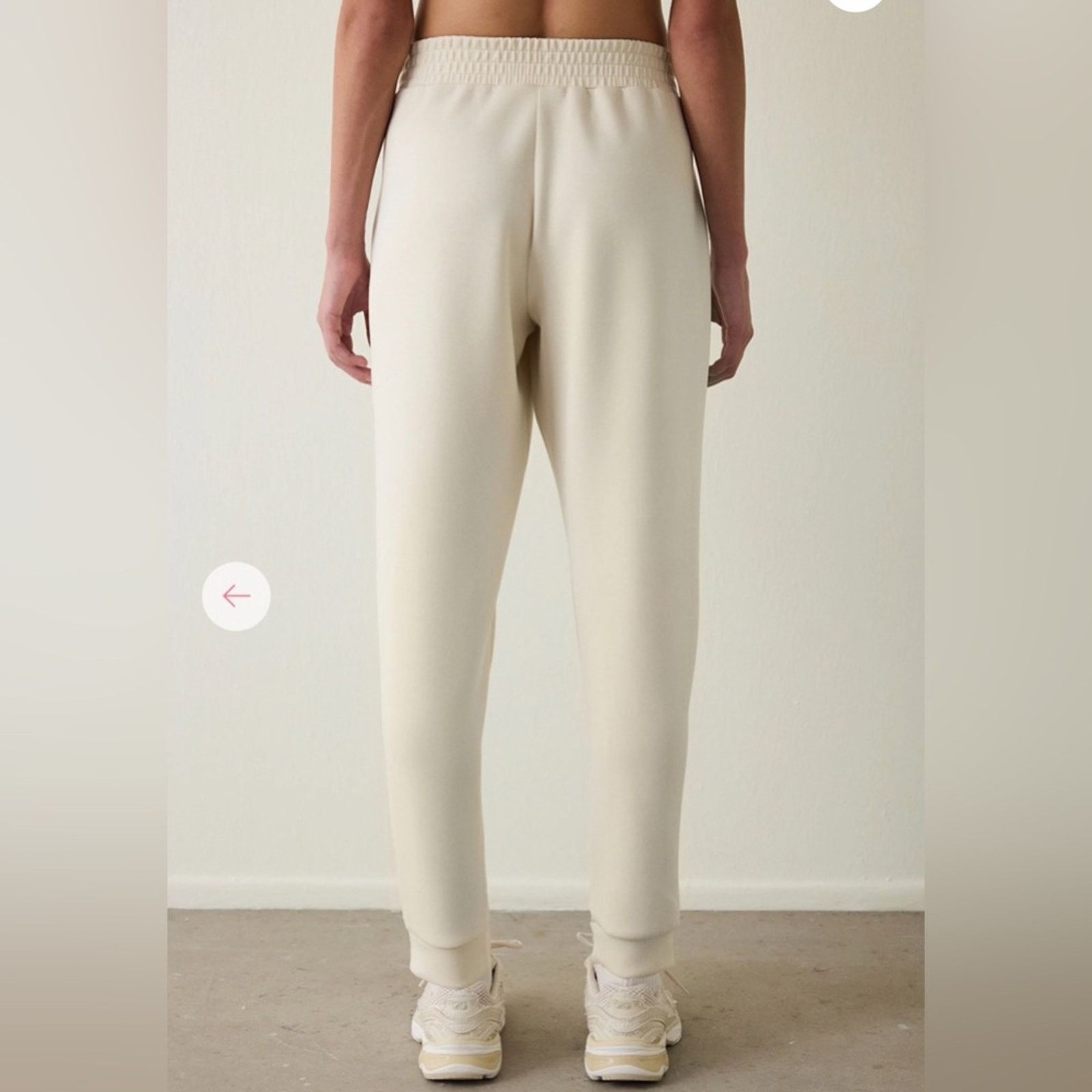 Other Slim High-Rise Cream Ponte Pants size XS/S Size 25" / US 0 / IT 36 - 3 Thumbnail