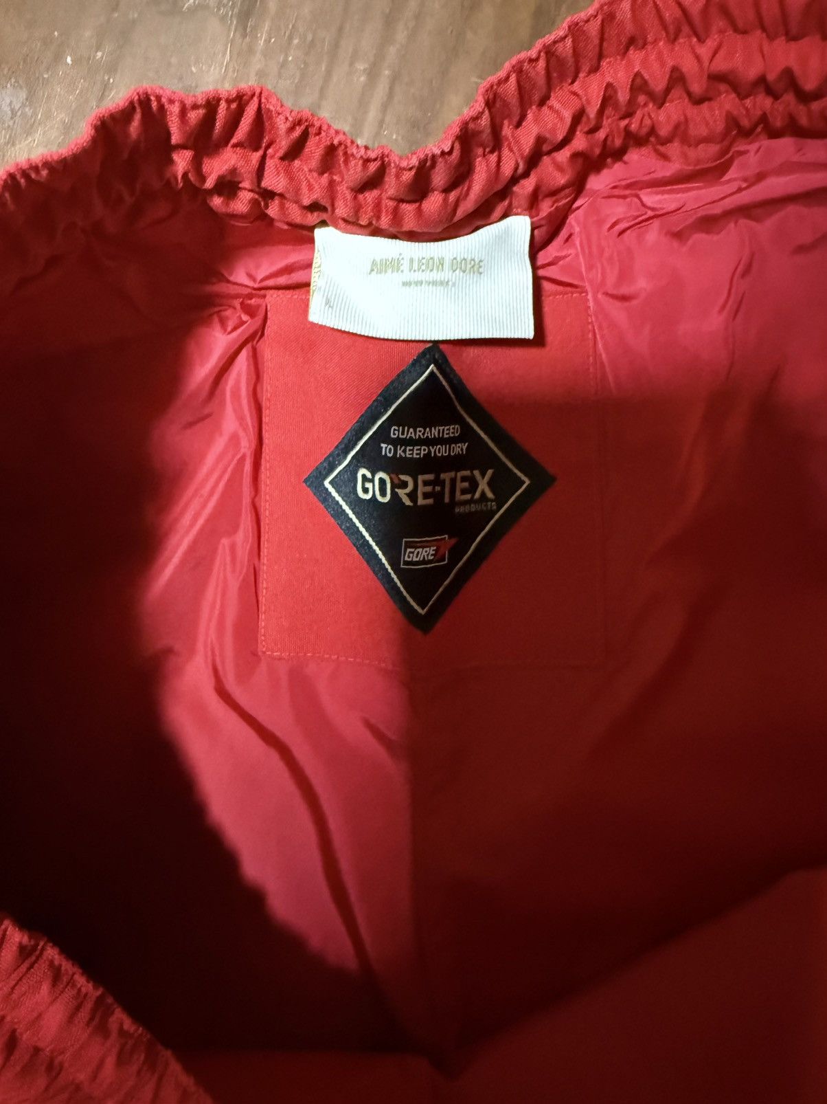 Aime Leon Dore Aime Leon Dore GORE-TEX Offshore Shell Pant Tango Red Sz 34 Size US 34 / EU 50 - 5 Thumbnail