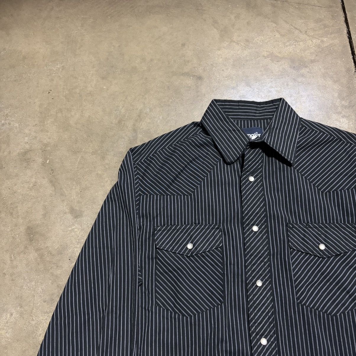 Wrangler Vintage Wrangler Pearl Snap Button Up Shirt Striped Western Size US M / EU 48-50 / 2 - 4 Thumbnail