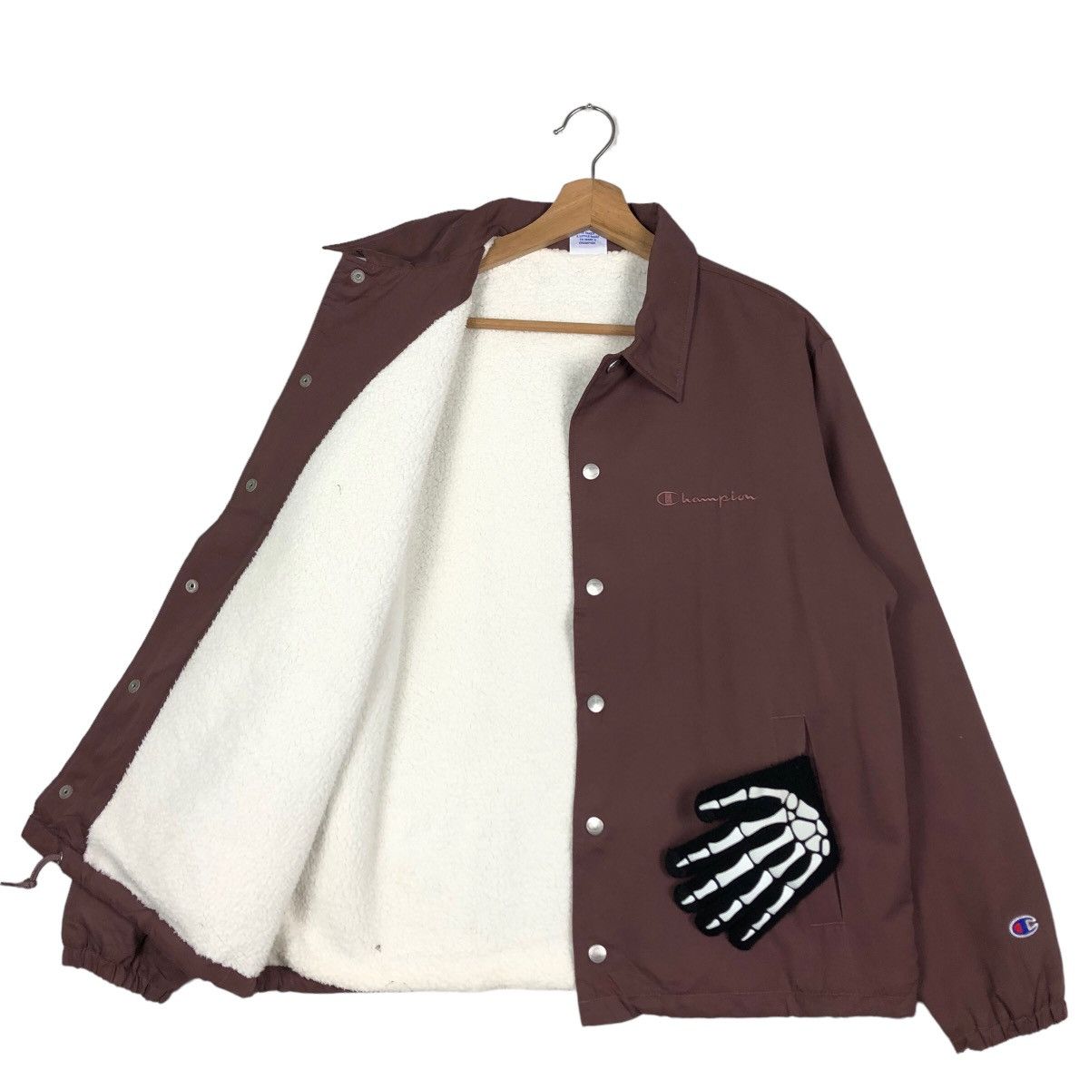 Japanese Brand 🔥90’s Vintage Training Jacket Champion Big Logo Snap Button Size US S / EU 44-46 / 1 - 8 Thumbnail