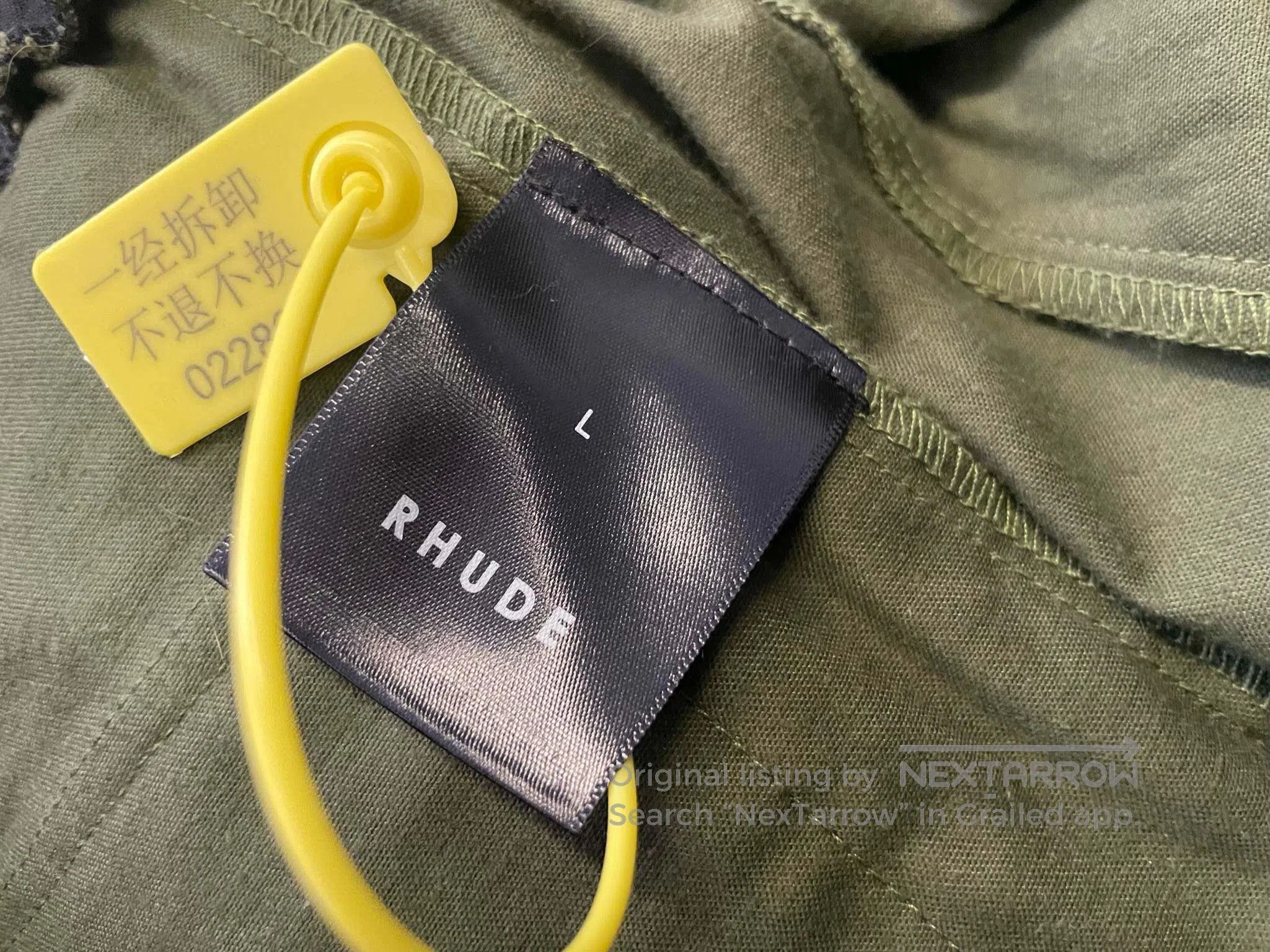Rhude Rhude size L Drawcord Multi-pocket Cargo Pants Size US 27 - 6 Thumbnail