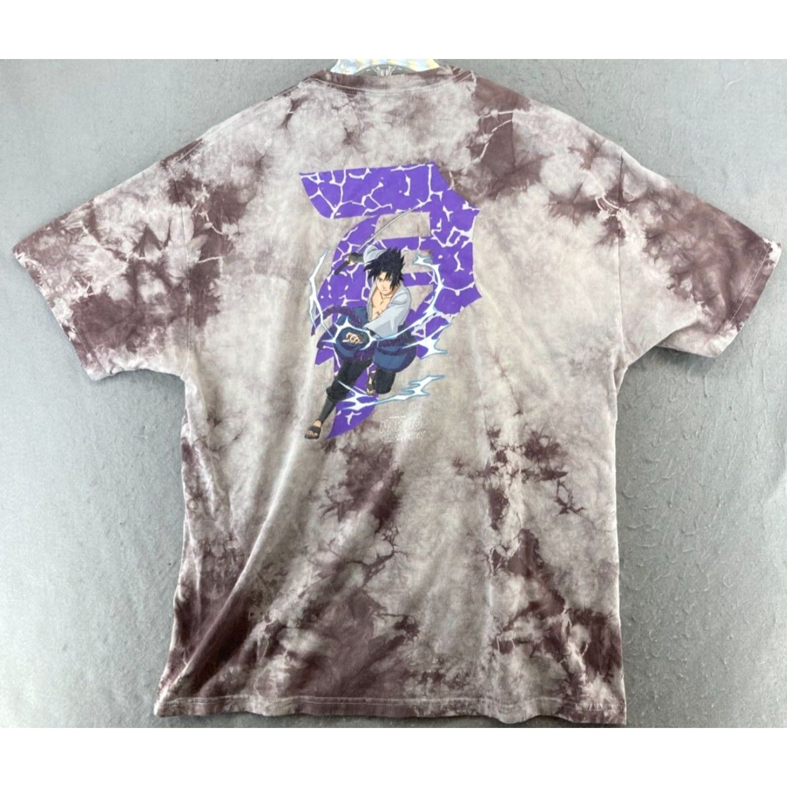 Vintage Naruto Shippuden Mens TShirt Large Tie Dye Anime Sword Size US L / EU 52-54 / 3 - 6 Thumbnail