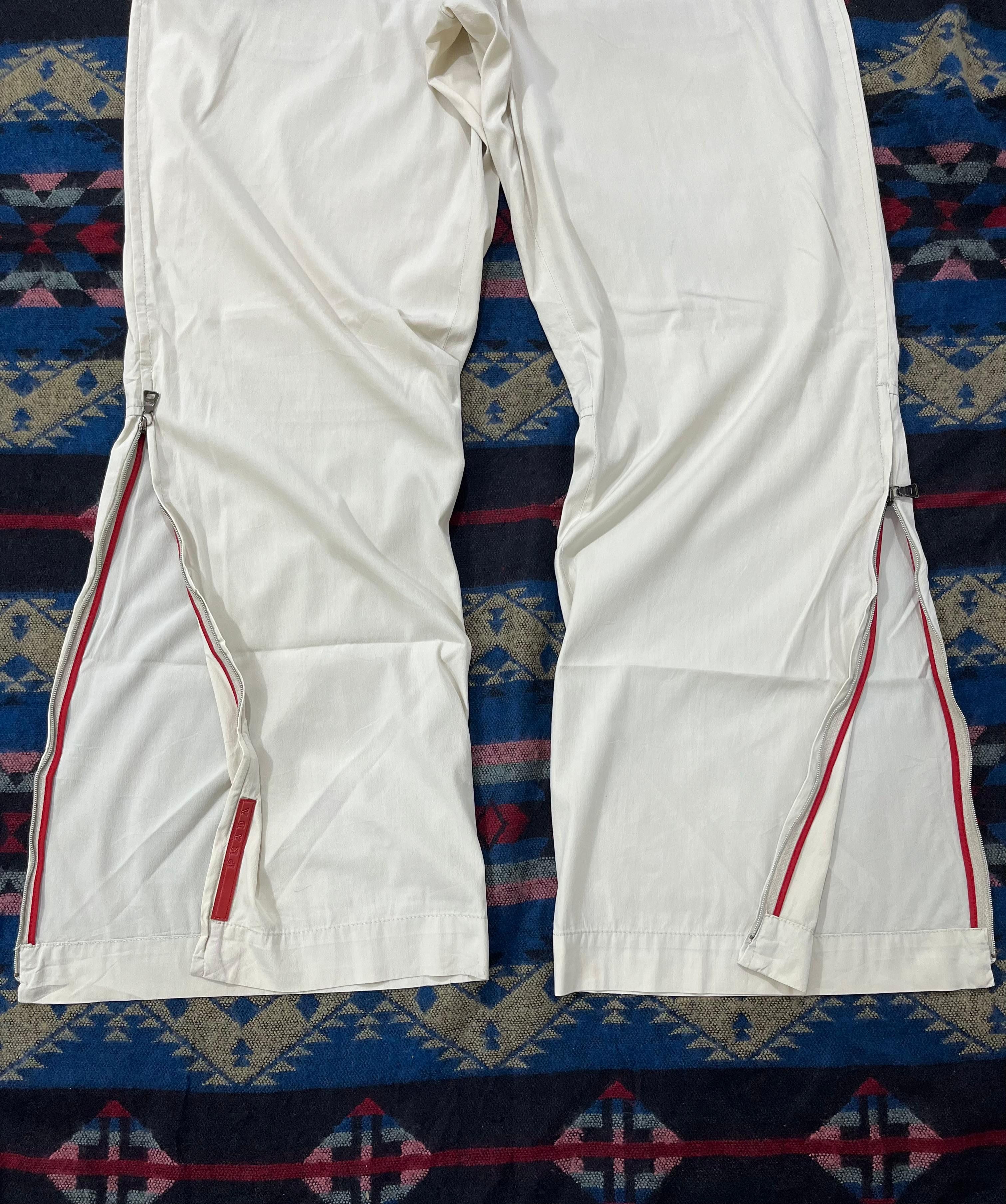 Prada Vintage Prada Sport Side Zip Pants Size US 30 / EU 46 - 5 Thumbnail
