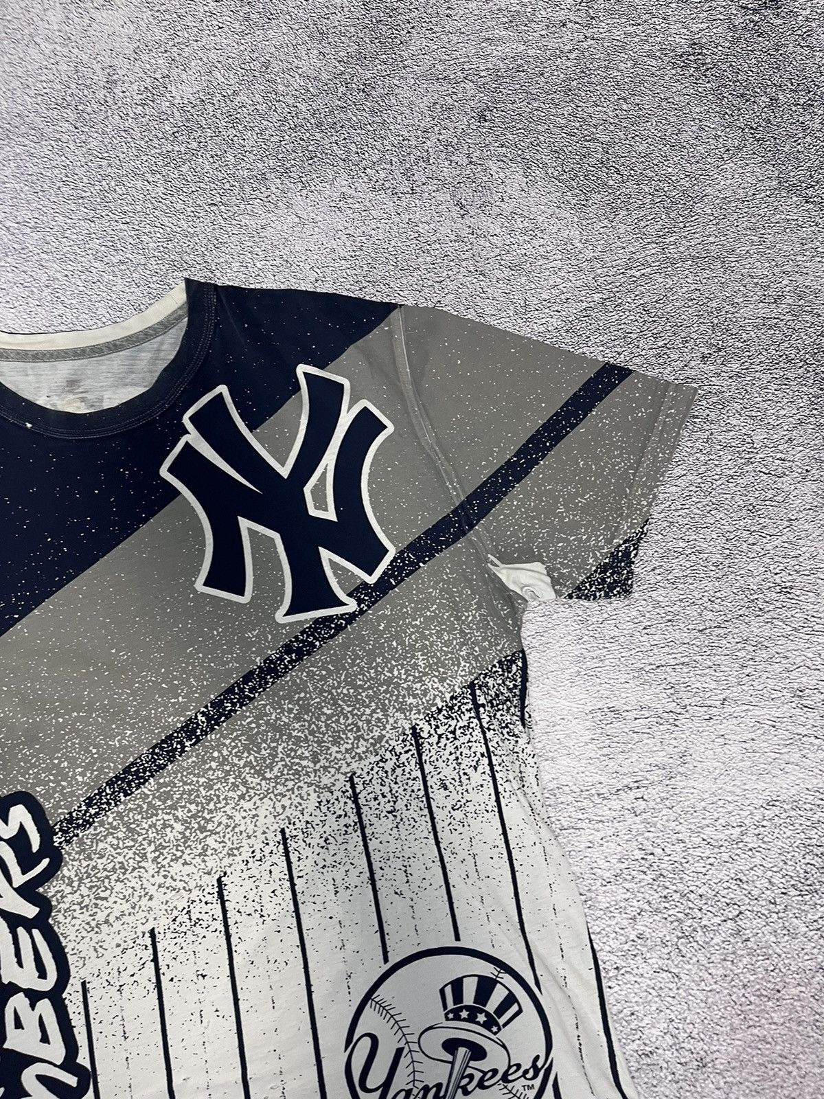 New York Yankees × Nike × Vintage Nike New York Yankees Mens T - Shirt Vintage Bronx Bombers Size US XL / EU 56 / 4 - 7 Thumbnail