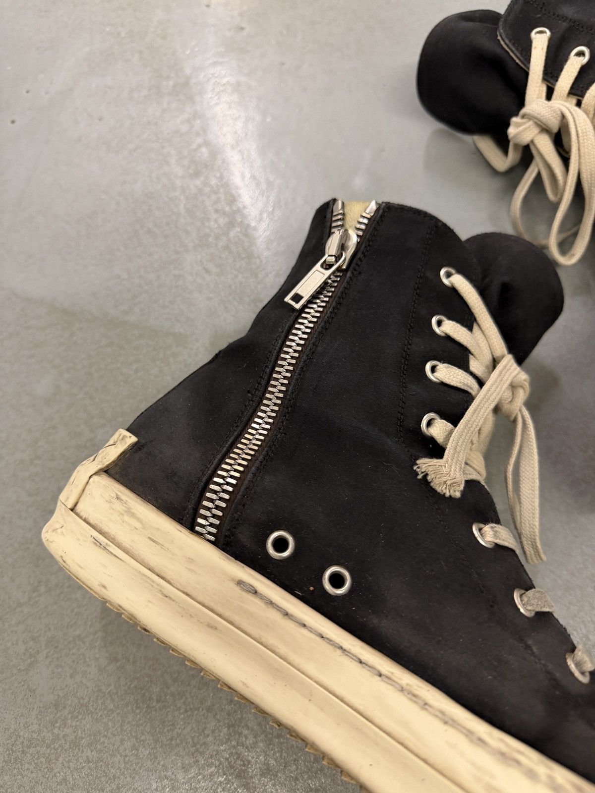 Rick Owens Drkshdw Rick Owens Drkshdw Ramones High Sneakers Size US 9 / EU 42 - 12 Thumbnail