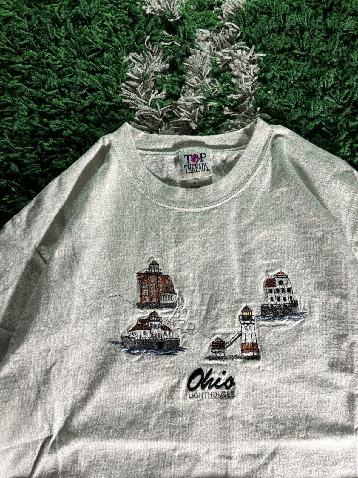 Vintage Vintage Top Threads Ohio Lighthouses Tee Size US M / EU 48-50 / 2 - 3 Thumbnail