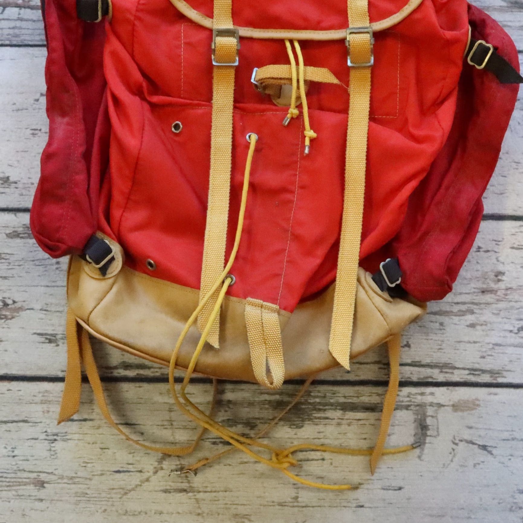 Vintage Vintage Lafuma Mountain Climbing Rucksack Backpack Orange Men’s Nylon Size ONE SIZE - 4 Thumbnail