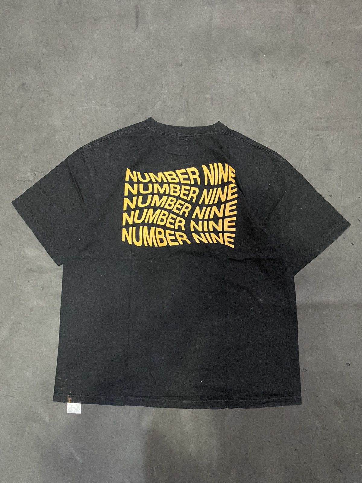 Japanese Brand Number Nine New Age Grunge Nirvana Font AA0091 Size US M / EU 48-50 / 2 - 3 Thumbnail