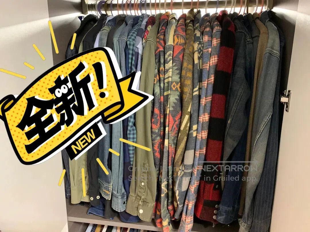 RRL Ralph Lauren RRL Thick Shirt with Patches 2019. Size US XS / EU 42 / 0 - 3 Thumbnail