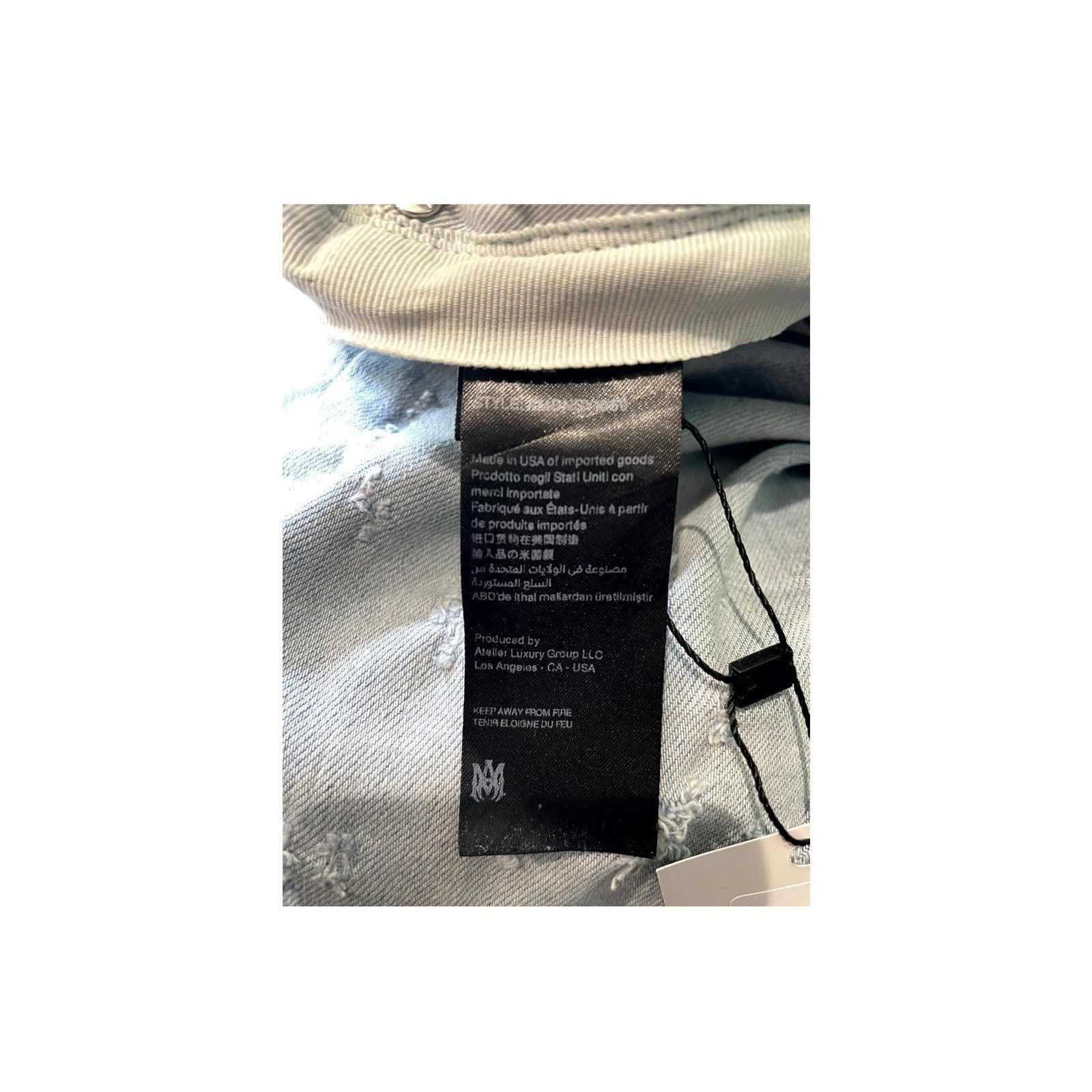 Amiri Amiri "Shotgun" Light Wash Jeans Size US 32 / EU 48 - 5 Thumbnail