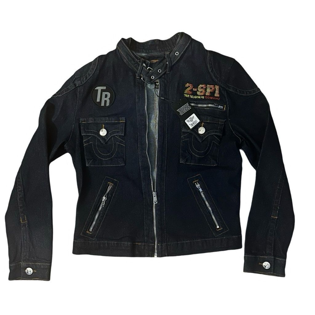 True Religion True Religion Chad Moto Jacket Men’s Small. Size US S / EU 44-46 / 1 - 8 Thumbnail