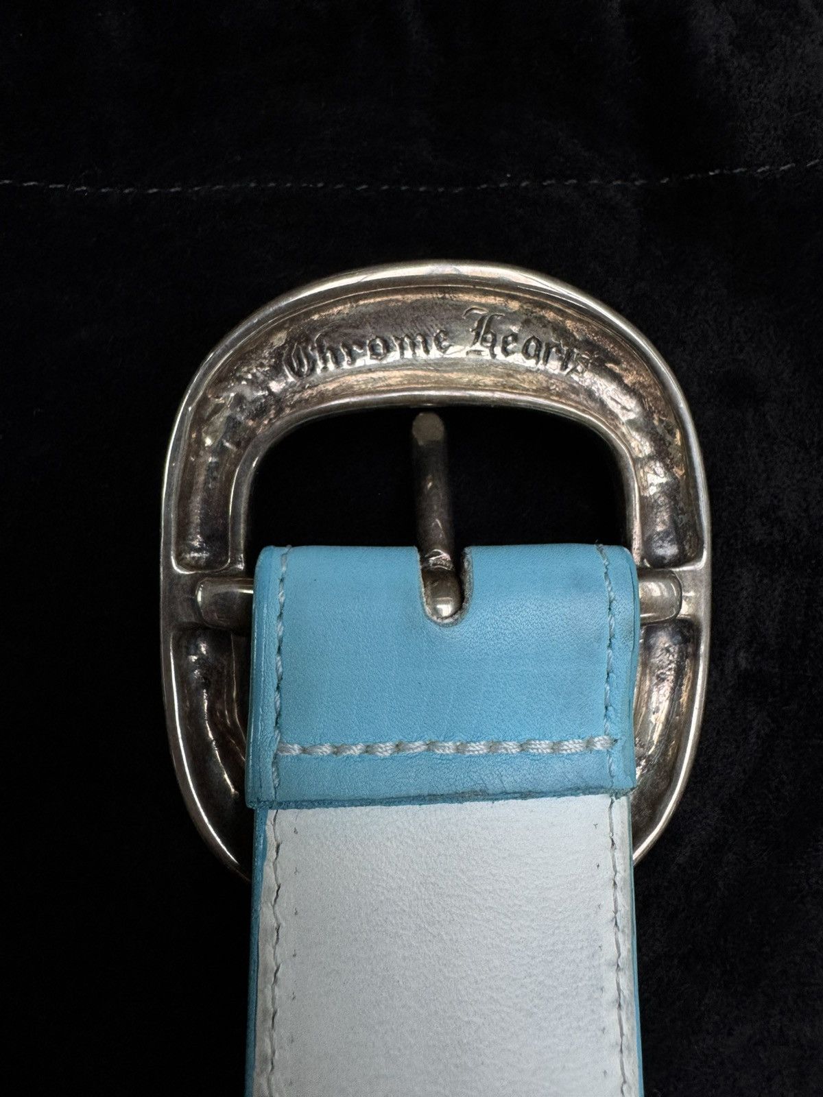 Chrome Hearts Chrome Hearts Cyan Gunslinger Belt Size 38 - 5 Thumbnail