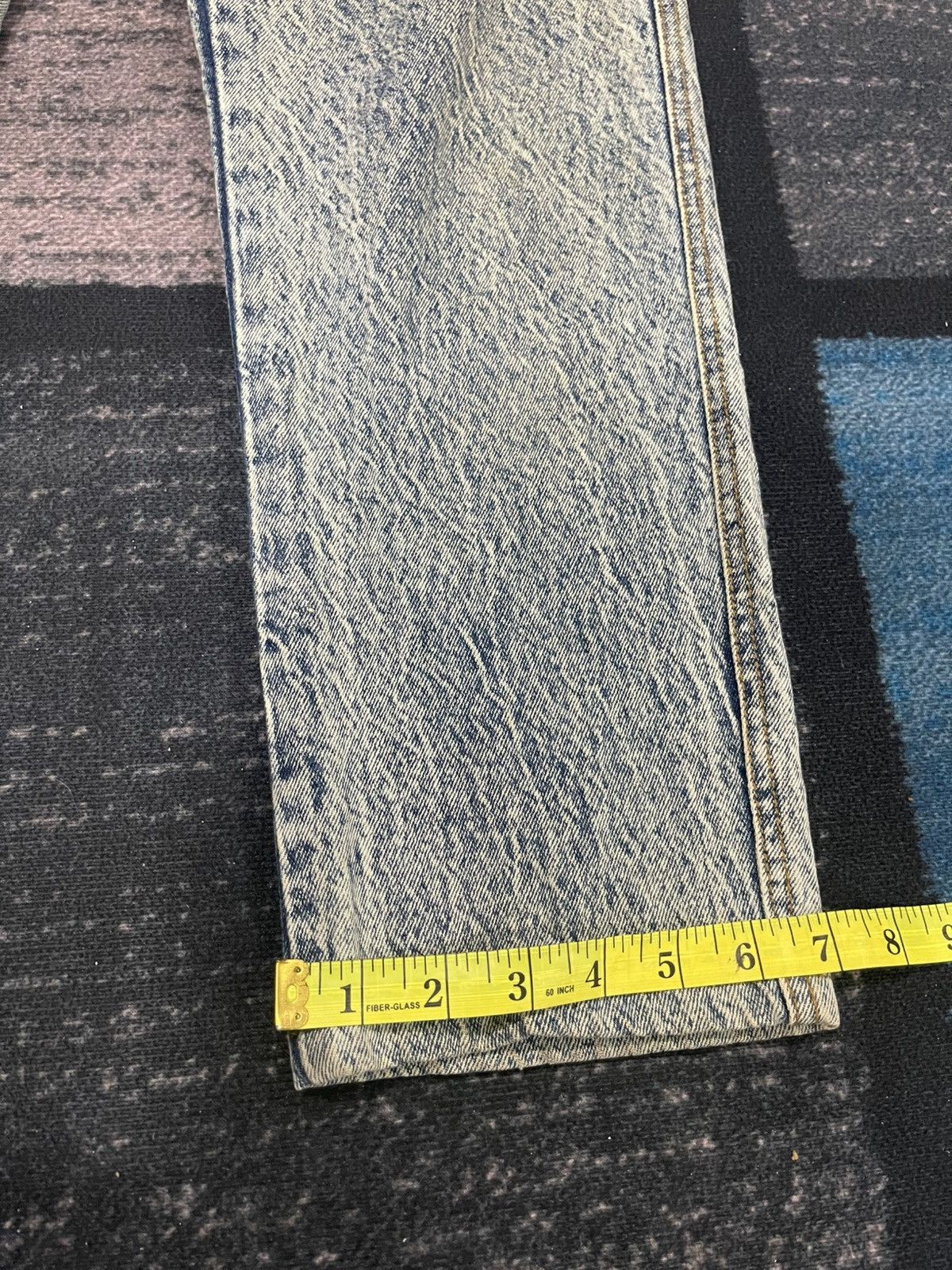 Kansai Yamamoto Vintage Kansai O2 Acid Wash Denim Jeans Size US 28 / EU 44 - 20 Thumbnail
