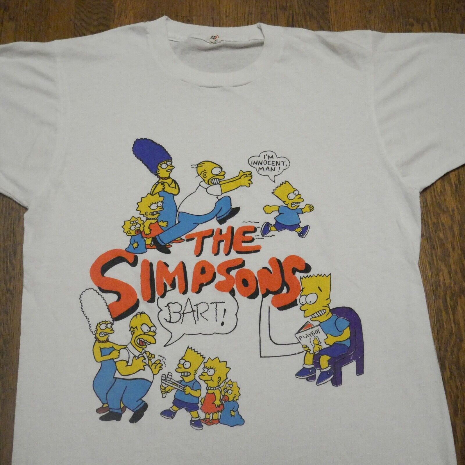 Other Vintage The Simpsons T-Shirt Artwork Bart Cartoon Groening Size US M / EU 48-50 / 2 - 3 Thumbnail
