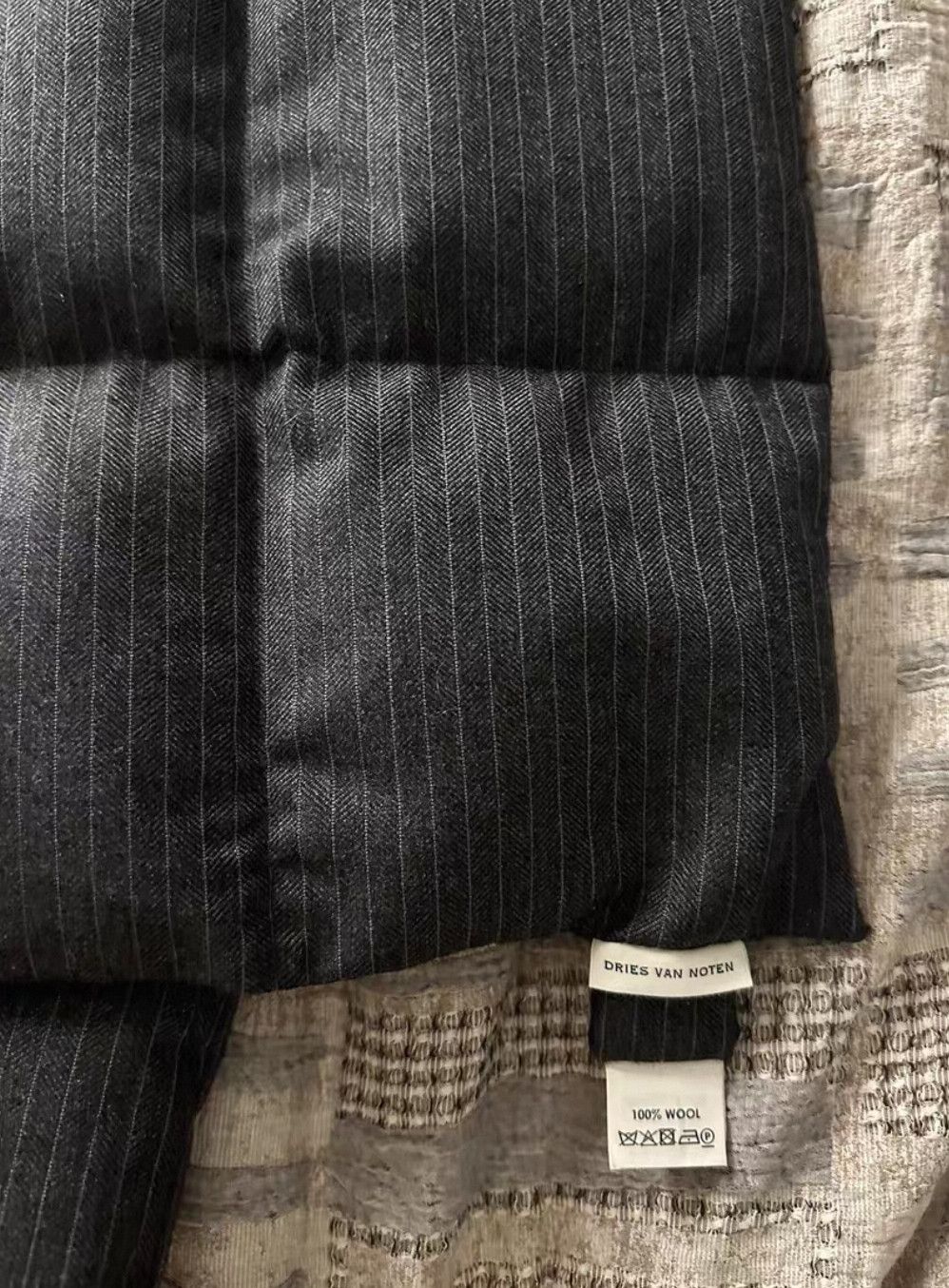 Dries Van Noten Dries Van Noten 19AW Runway Garden Season Puffer Scarf-2505 Size ONE SIZE - 4 Thumbnail