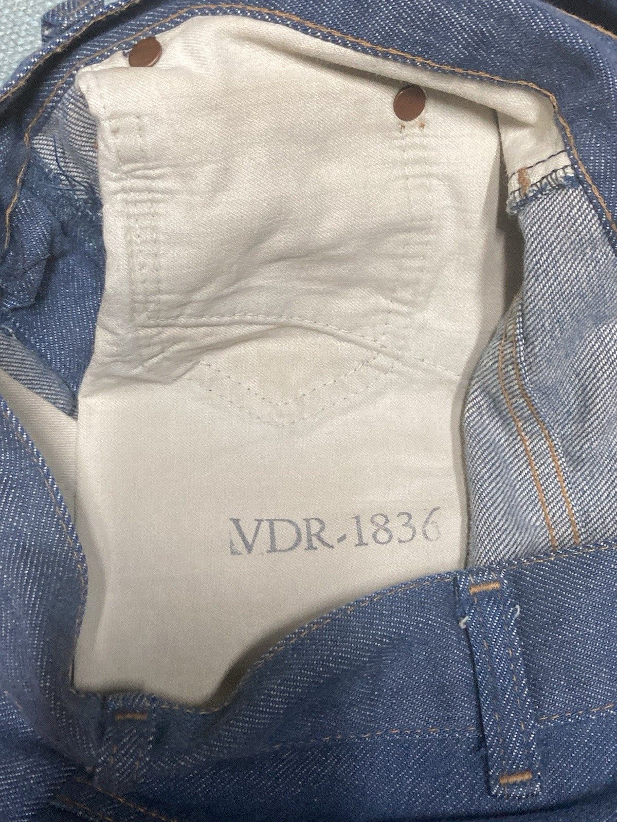 Vintage 70s denim jeans Ranchcraft JCPenney dark straight leg 28x28 Size US 28 / EU 44 - 7 Thumbnail